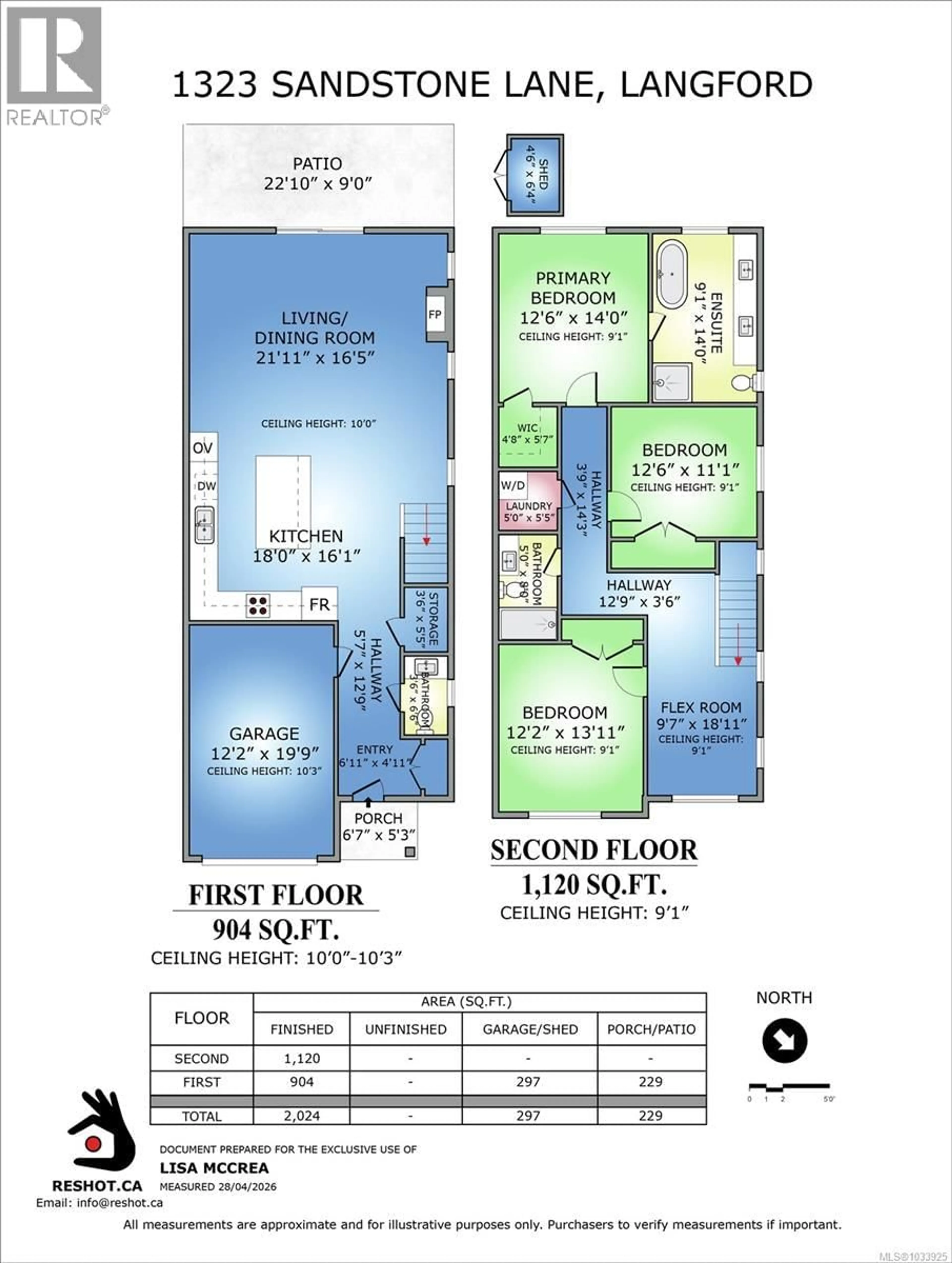 Floor plan for 1323 SANDSTONE LANE, Langford British Columbia V9B6Z8