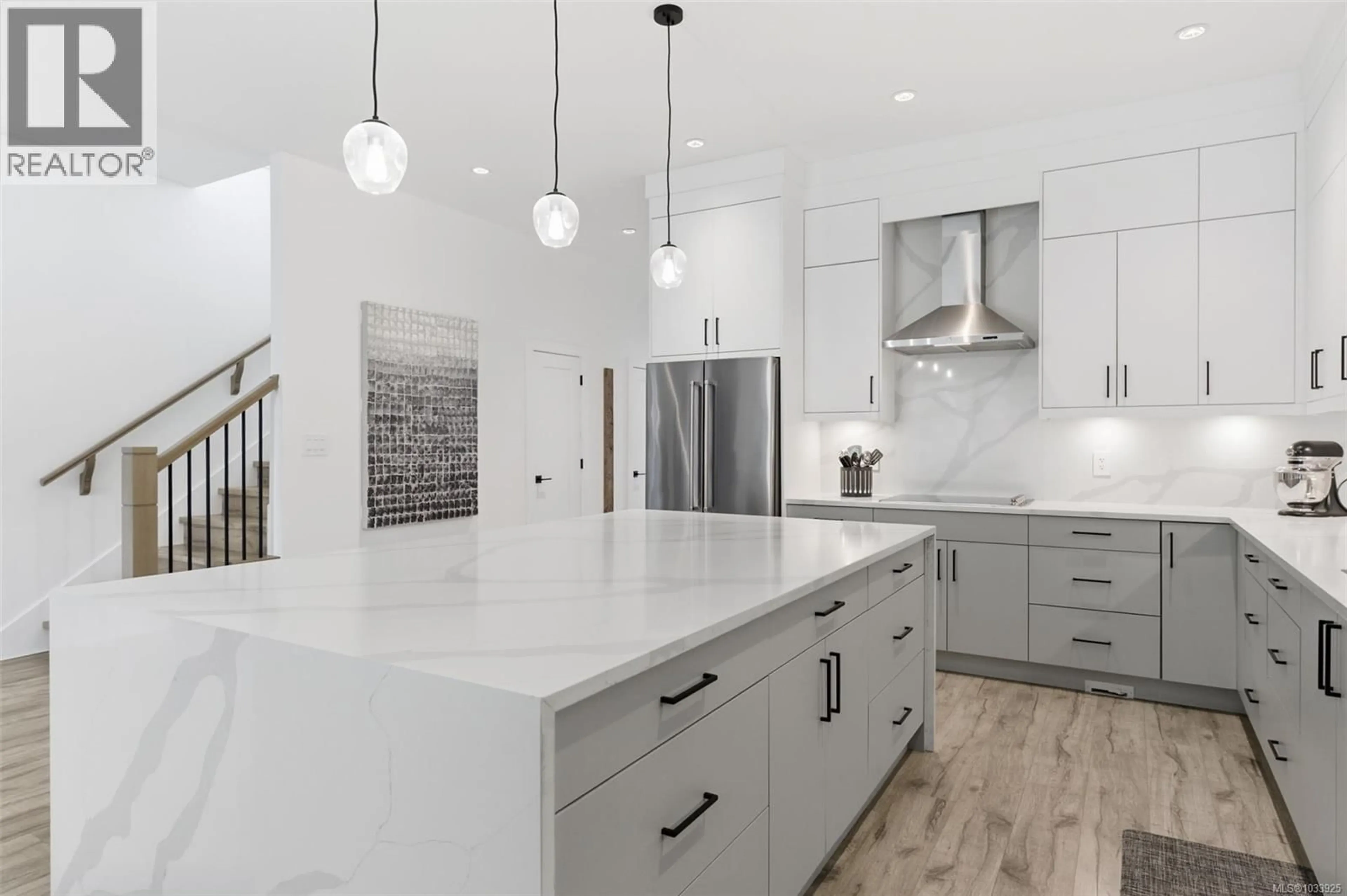 Contemporary kitchen, ceramic/tile floor for 1323 SANDSTONE LANE, Langford British Columbia V9B6Z8