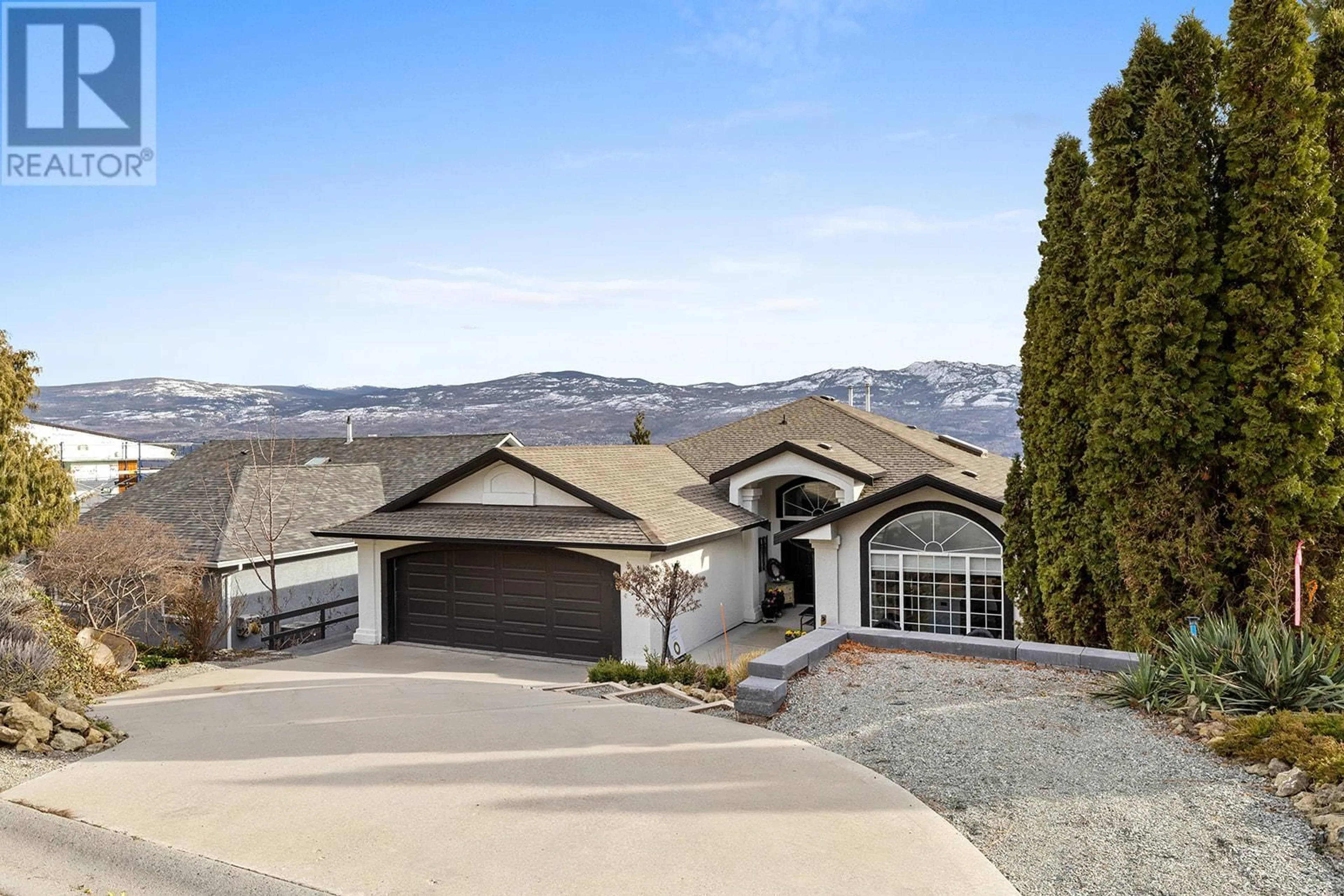 Home with vinyl exterior material, mountain view for 1405 MENU ROAD, West Kelowna British Columbia V4T2R9