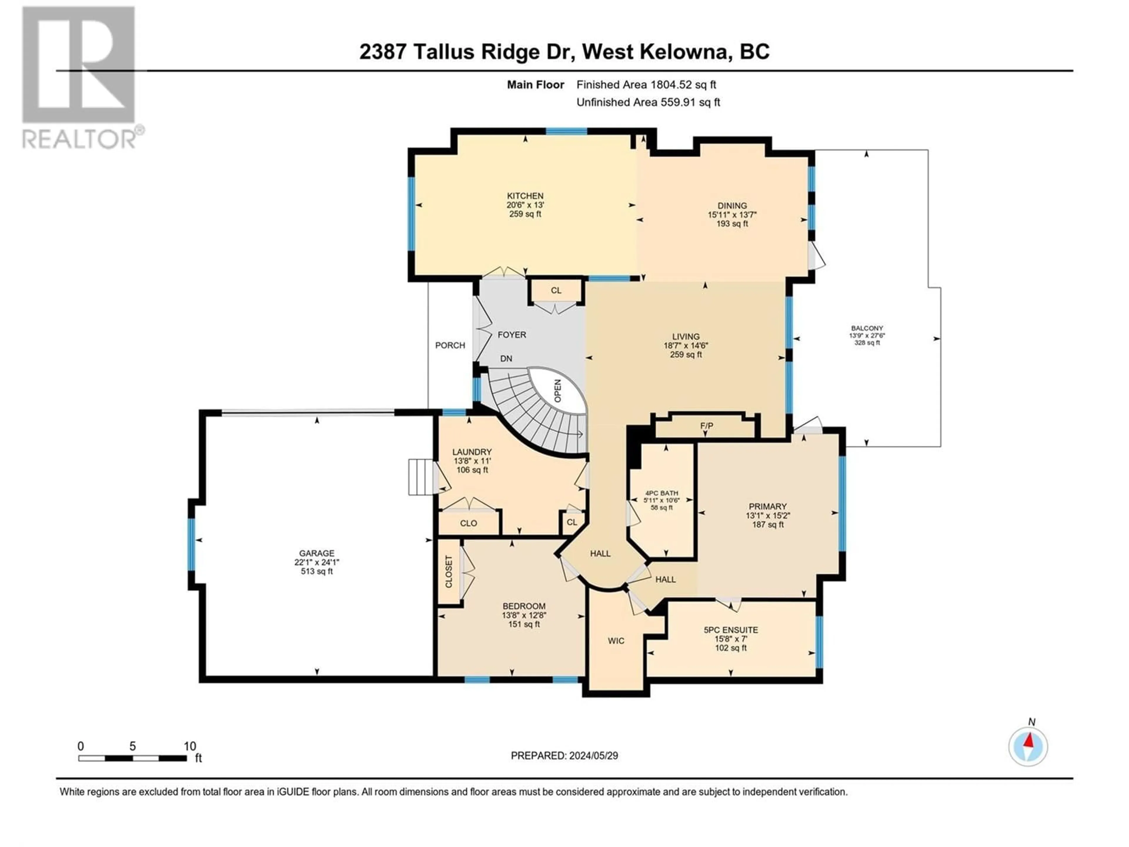 Floor plan for 2387 TALLUS RIDGE DRIVE, West Kelowna British Columbia V4T3A6