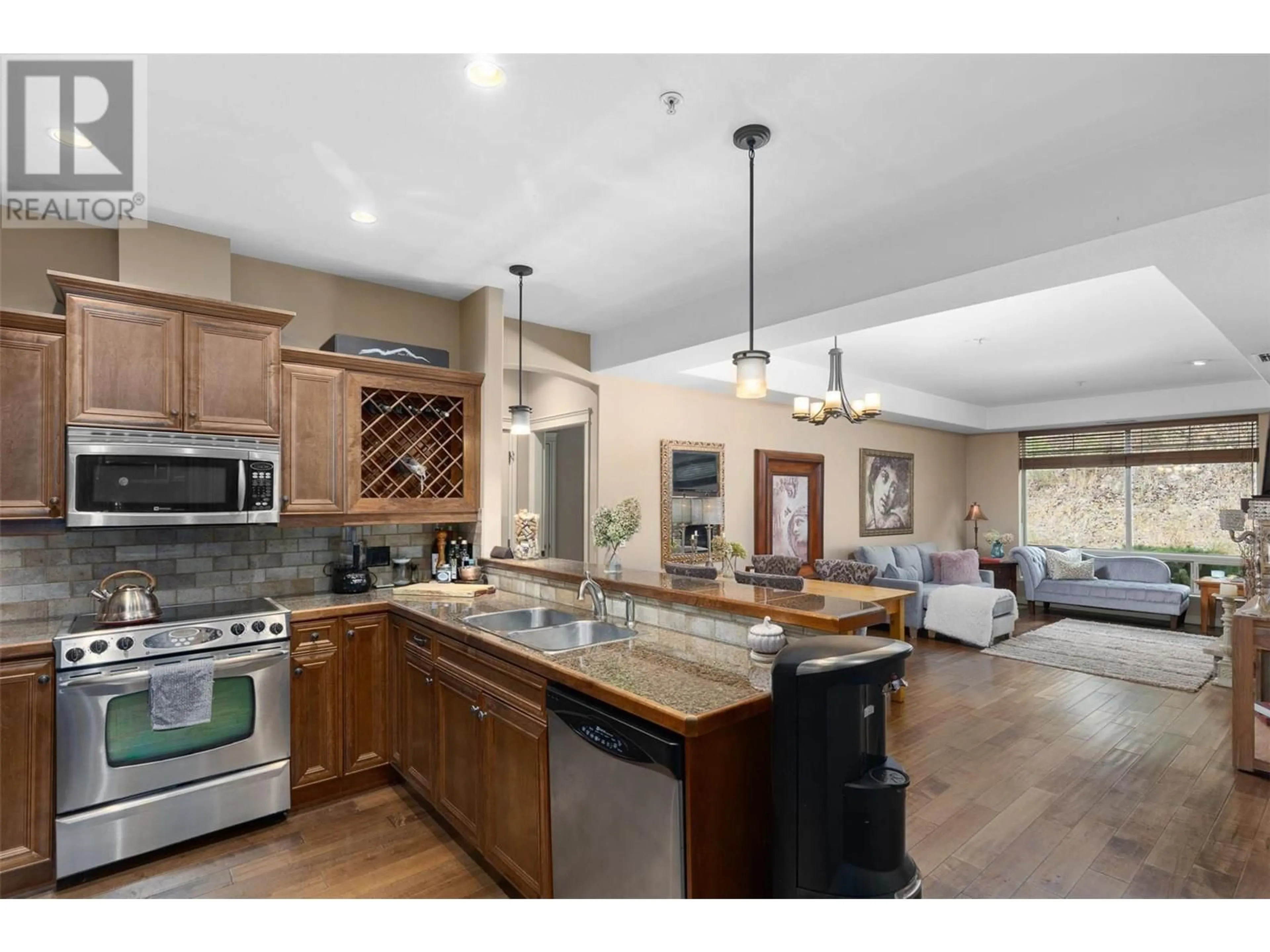 Open concept kitchen, unknown for 106 - 2780 AUBURN ROAD, West Kelowna British Columbia V4T4C2