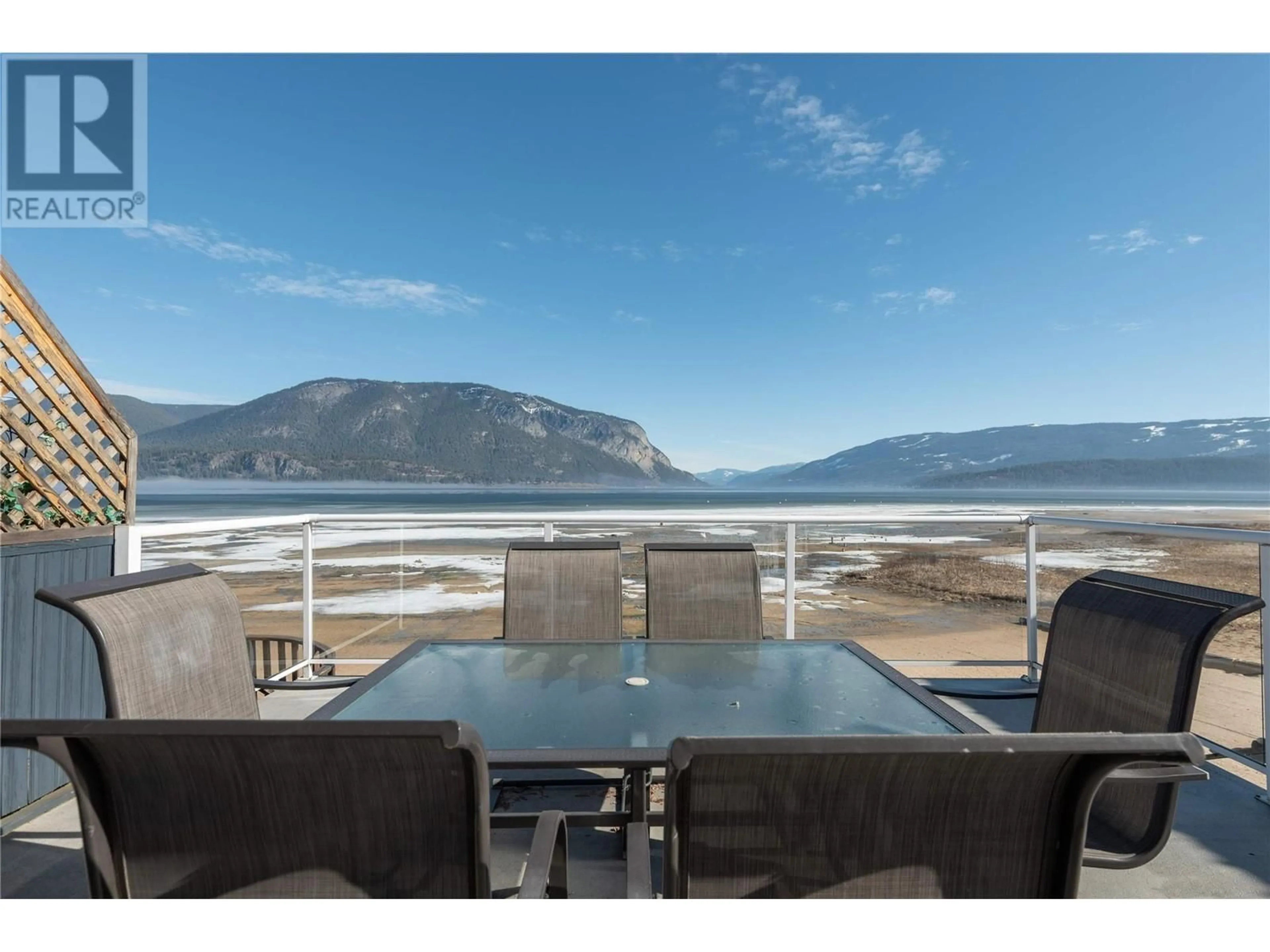 Patio, water/lake/river/ocean view for 2 - 6820 TRANS CANADA HIGHWAY NORTHWEST, Salmon Arm British Columbia V1E3A2