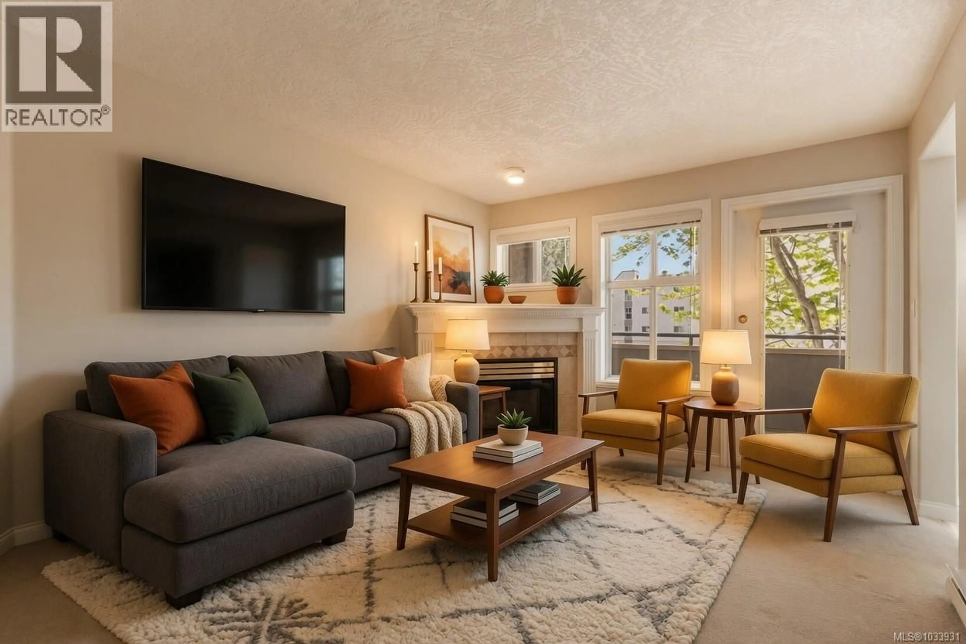 Living room with furniture, unknown for 204 - 1580 CHRISTMAS AVENUE, Saanich British Columbia V8P2X2
