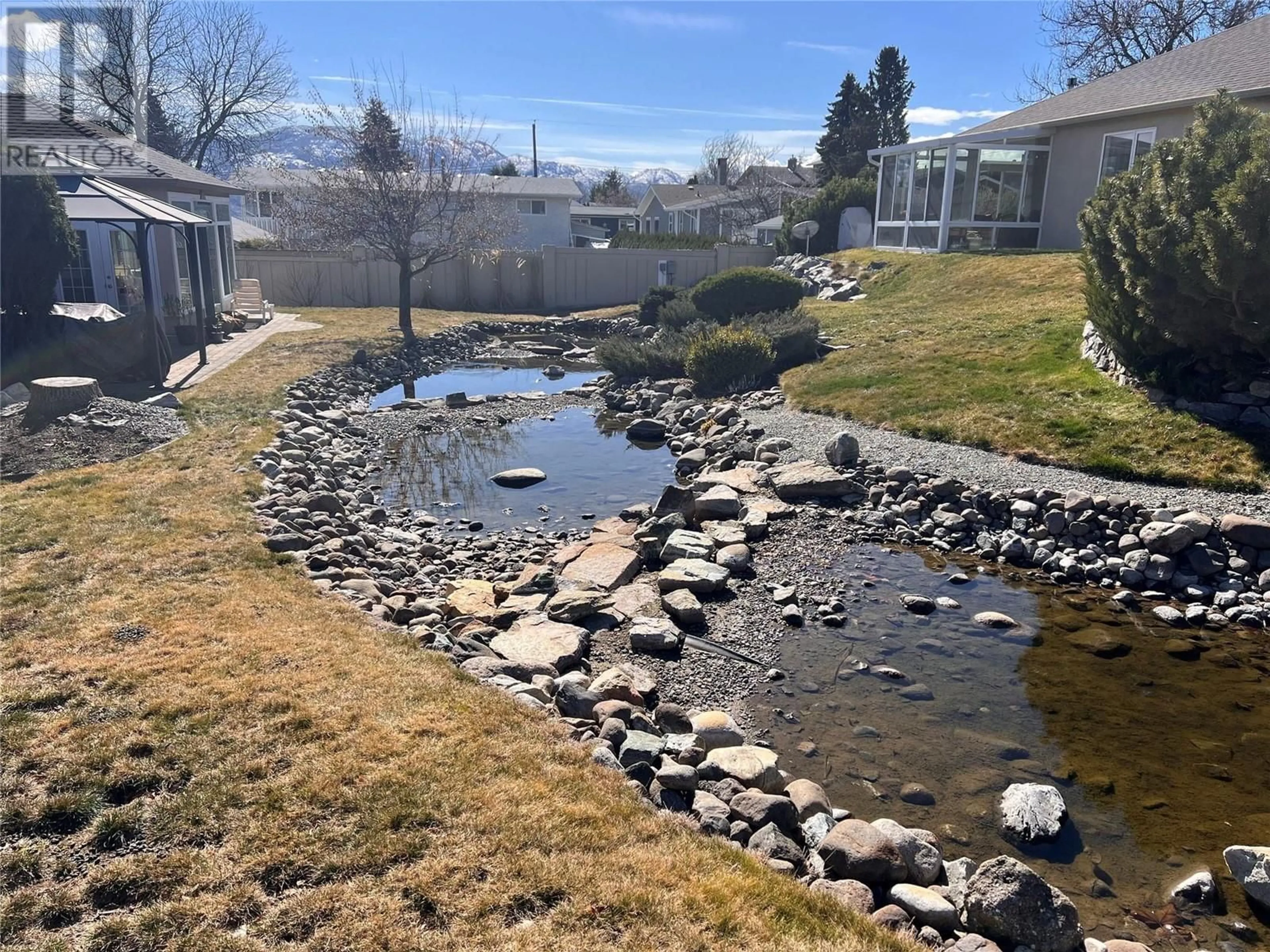 A pic from outside/outdoor area/front of a property/back of a property/a pic from drone, water/lake/river/ocean view for 204 - 3360 OLD OKANAGAN HIGHWAY, West Kelowna British Columbia V4T1X9