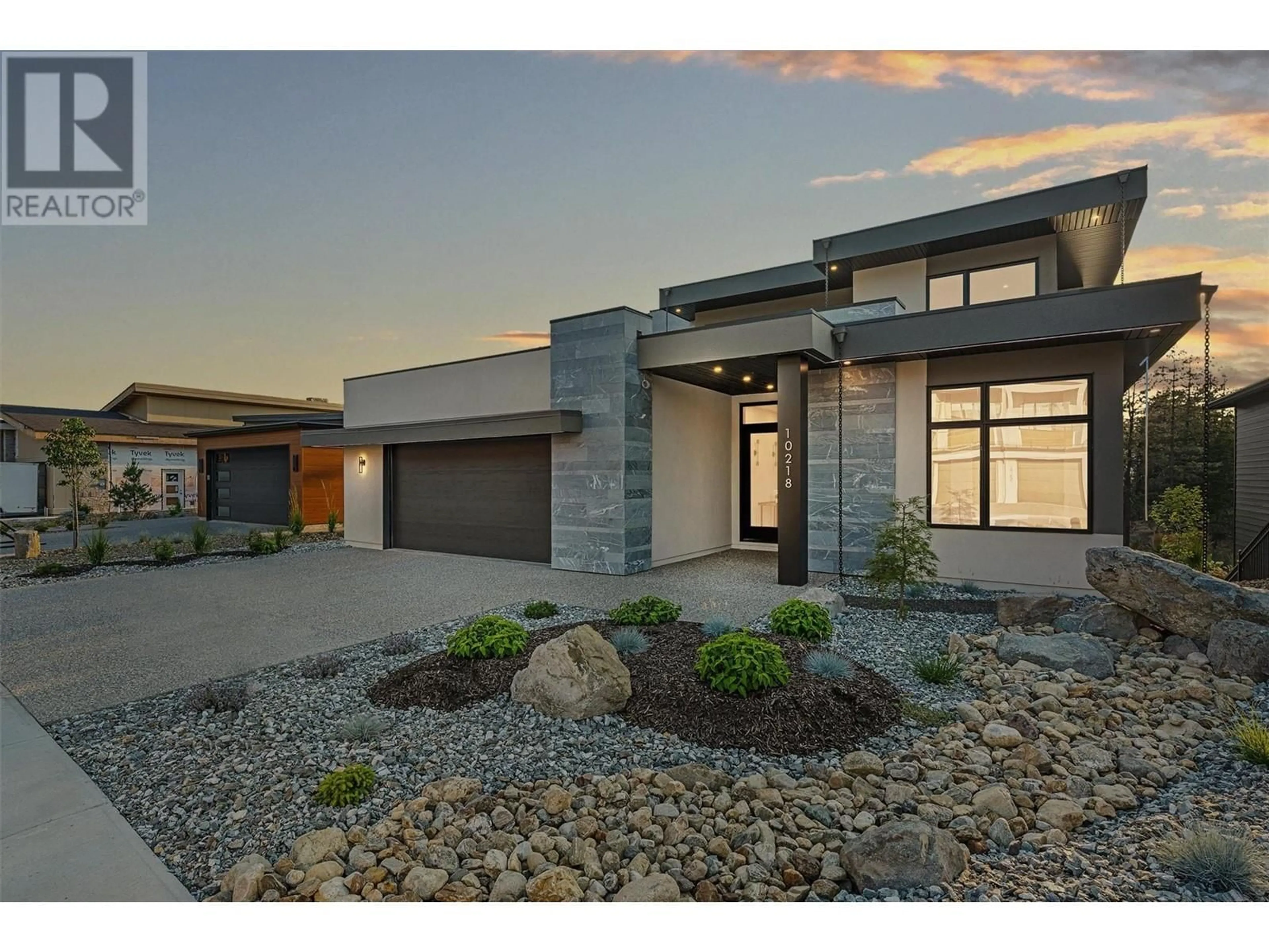 Home with brick exterior material, street for 10218 BEACON HILL DRIVE, Lake Country British Columbia V4V0A9