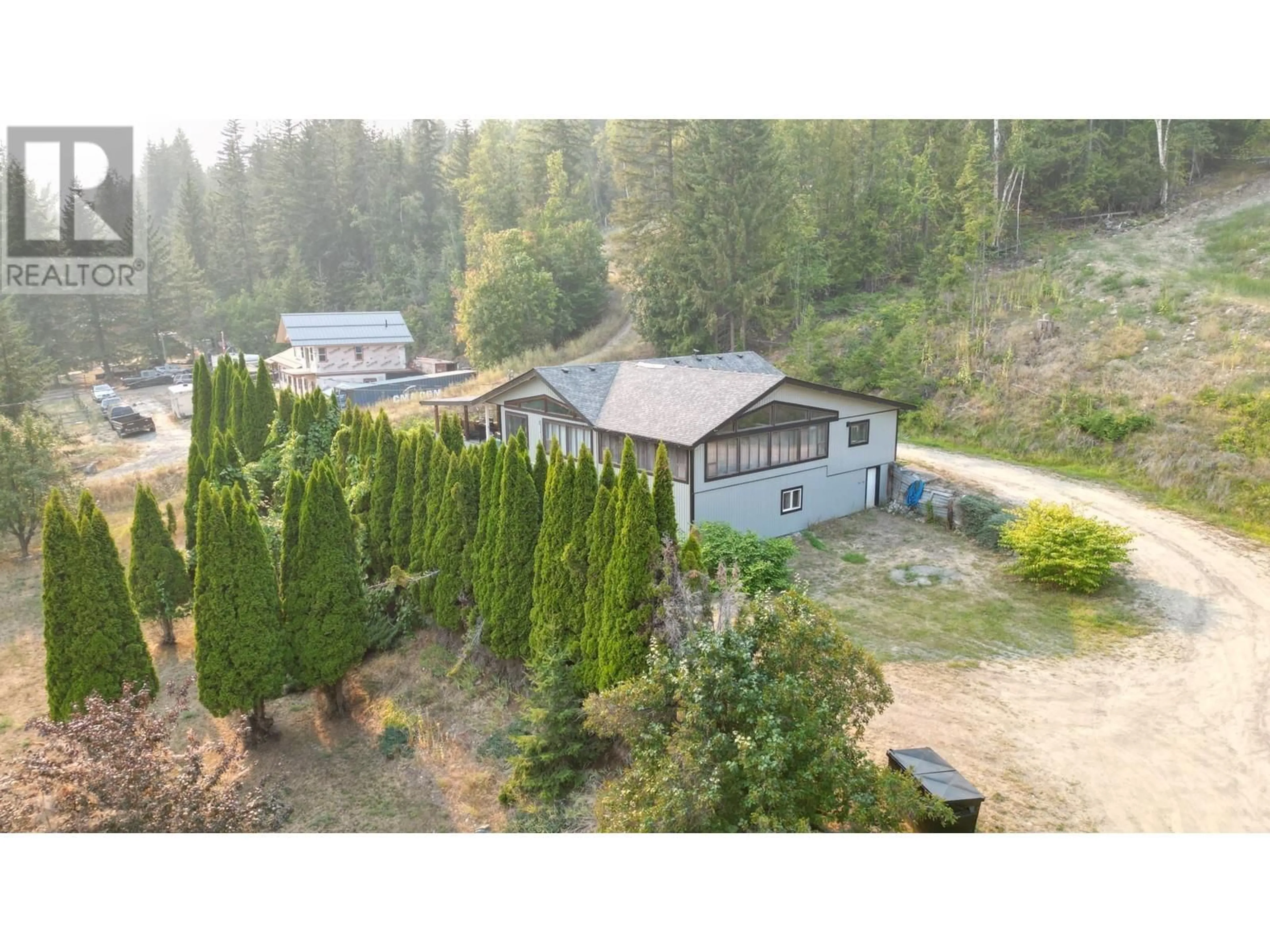 A pic from outside/outdoor area/front of a property/back of a property/a pic from drone, unknown for 6791 CHARLESON ROAD, Magna Bay British Columbia V0E1L0