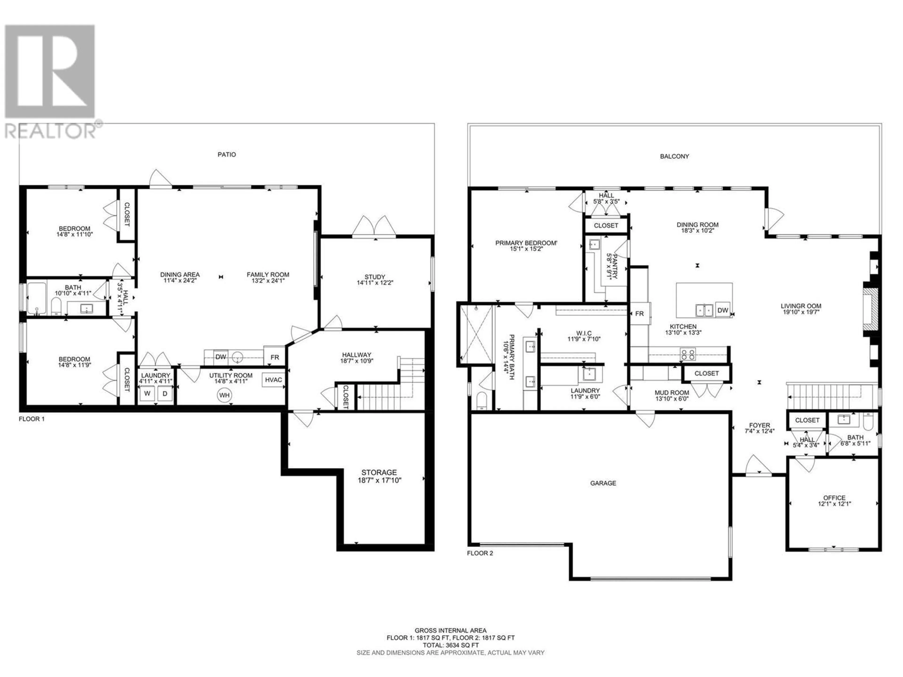 Floor plan for 1098 STOCKLEY STREET, Kelowna British Columbia V1P1R6