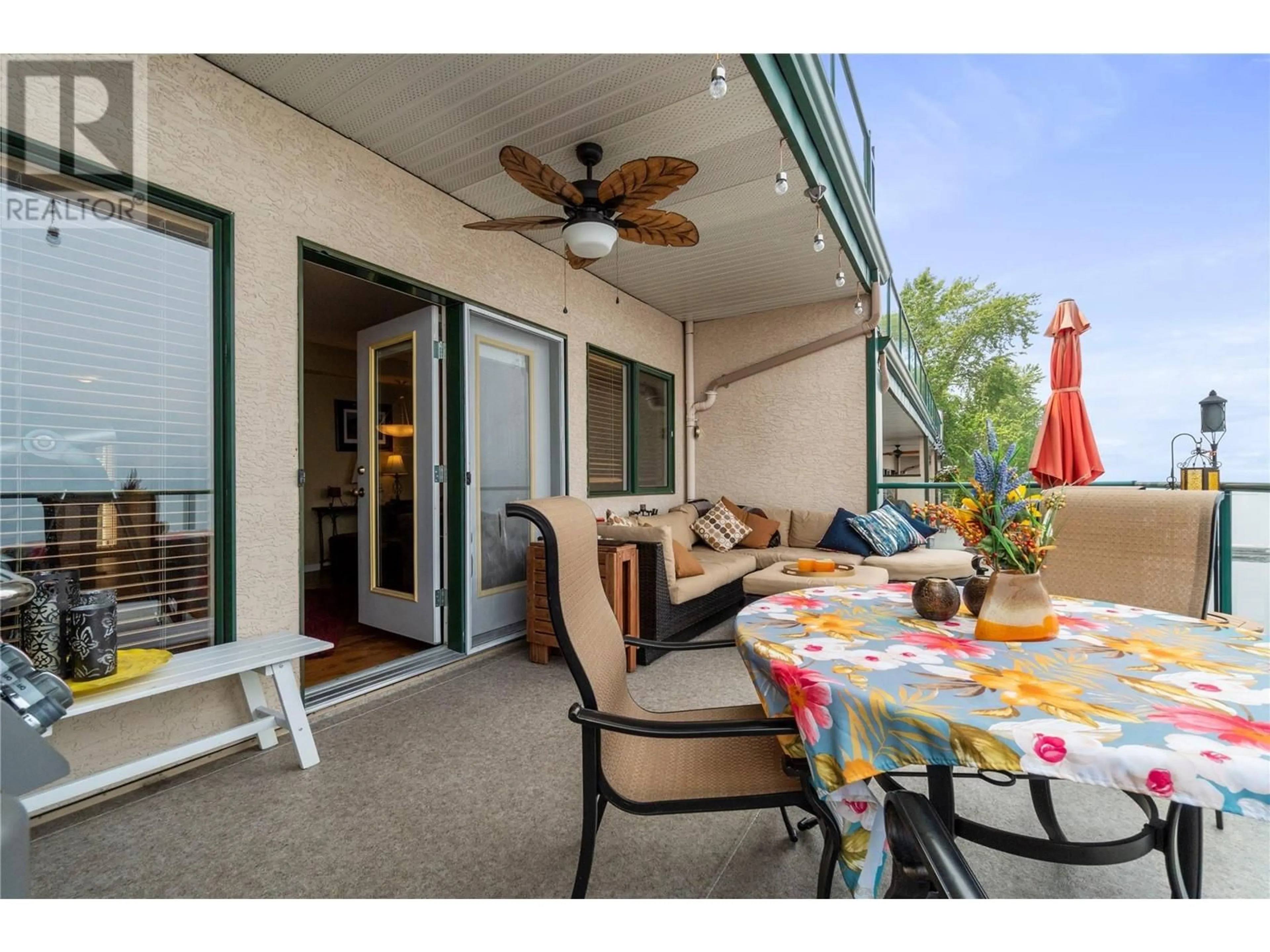 Patio, water/lake/river/ocean view for 3 - 3935 EAGLE BAY ROAD, Eagle Bay British Columbia V0E1T0