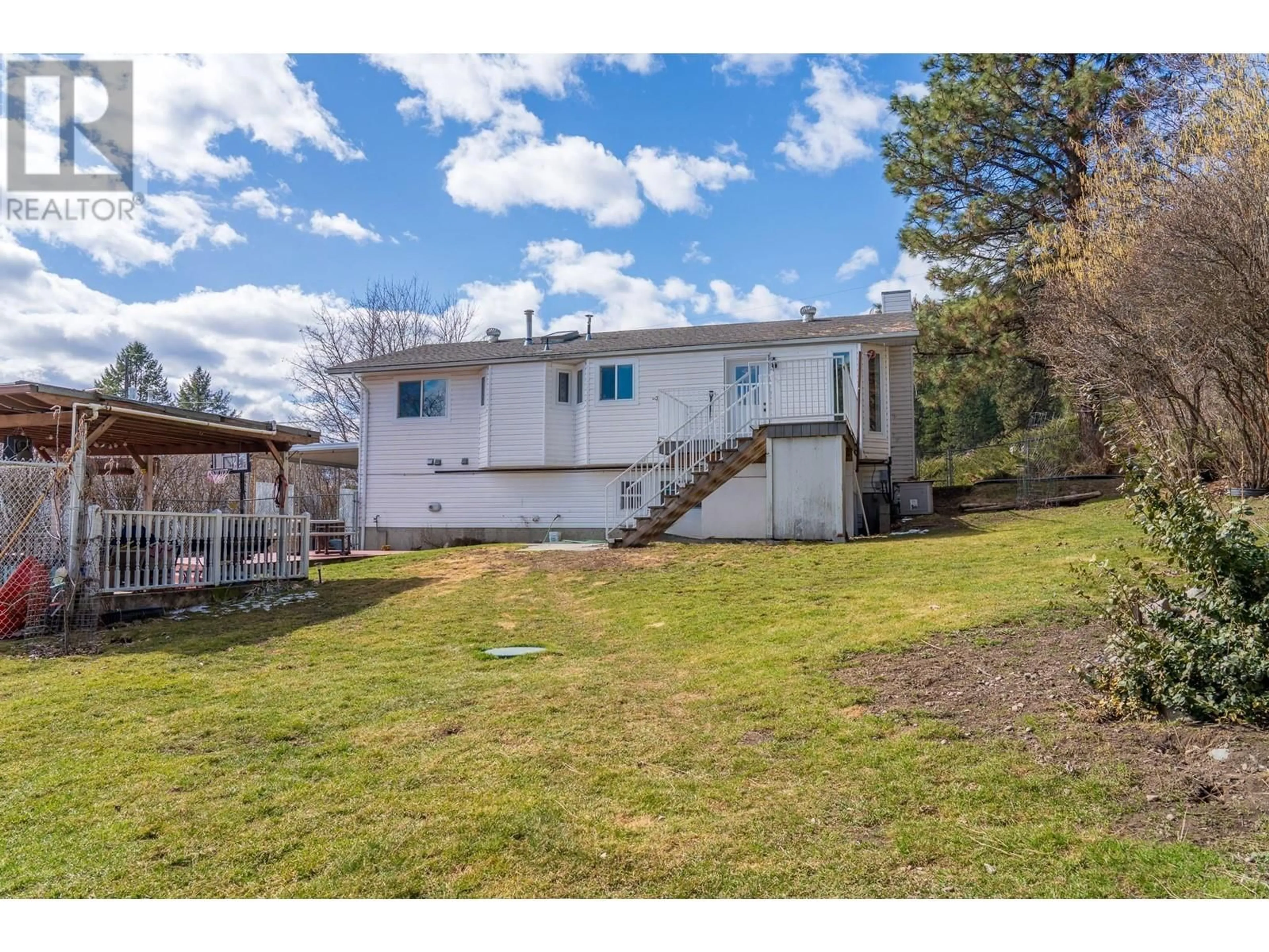 A pic from outside/outdoor area/front of a property/back of a property/a pic from drone, unknown for 6846 GALENA AVENUE, Grand Forks British Columbia V0H1H2