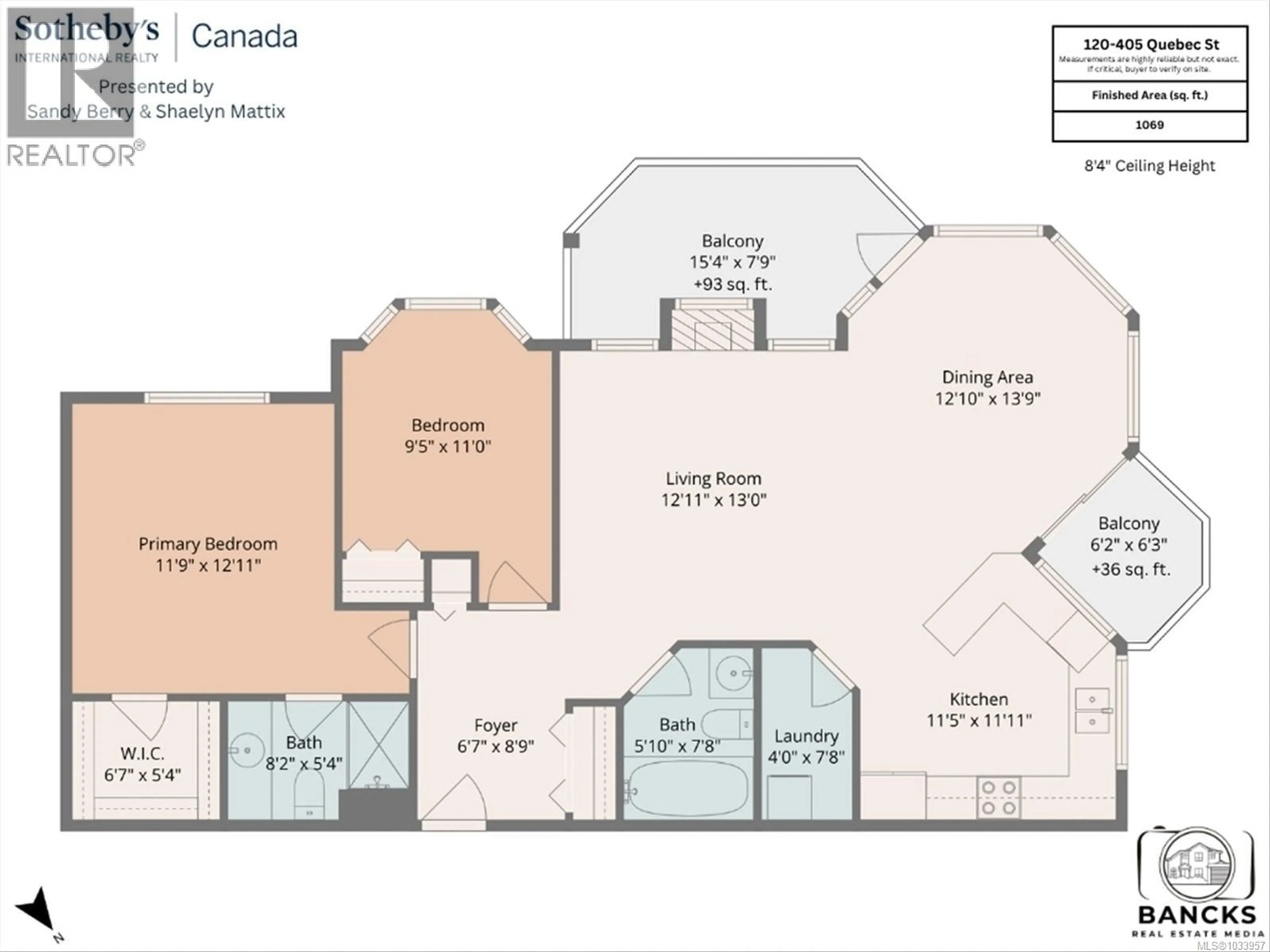 Floor plan for 120 - 405 QUEBEC STREET, Victoria British Columbia V8V4Z2