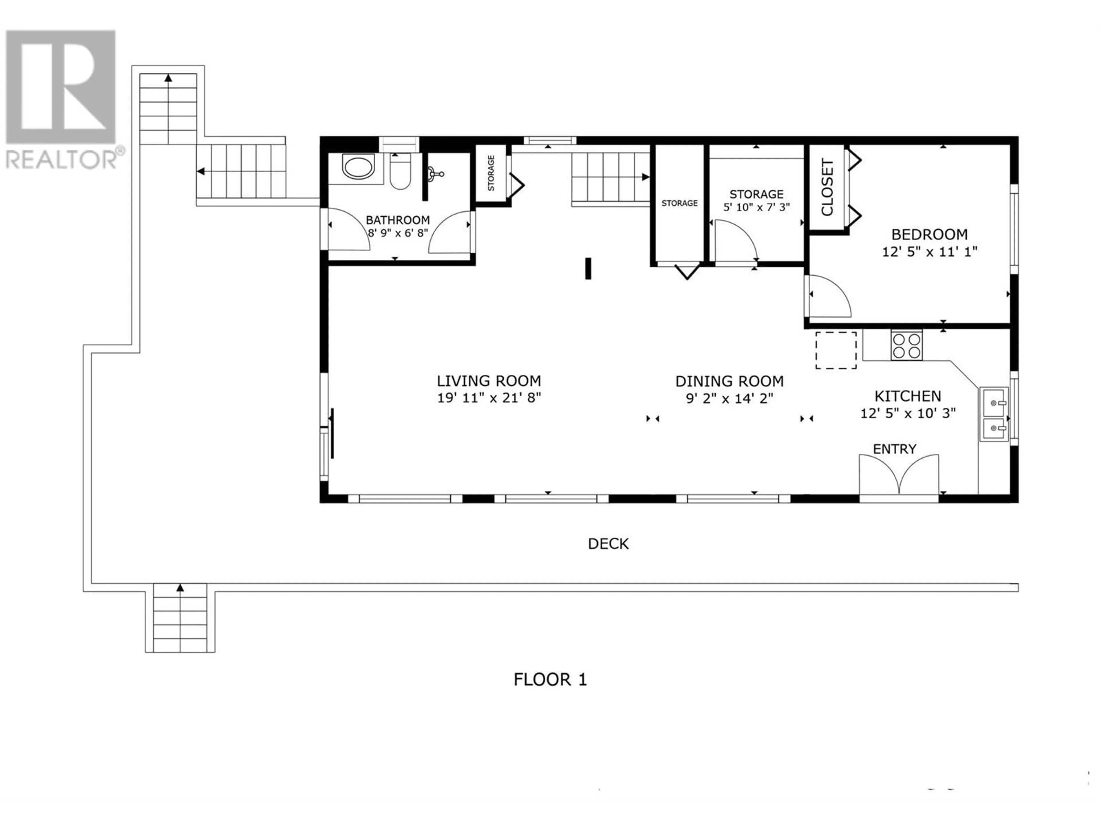 Floor plan for 4102 FINCH ROAD, Kelowna British Columbia V4V1N4
