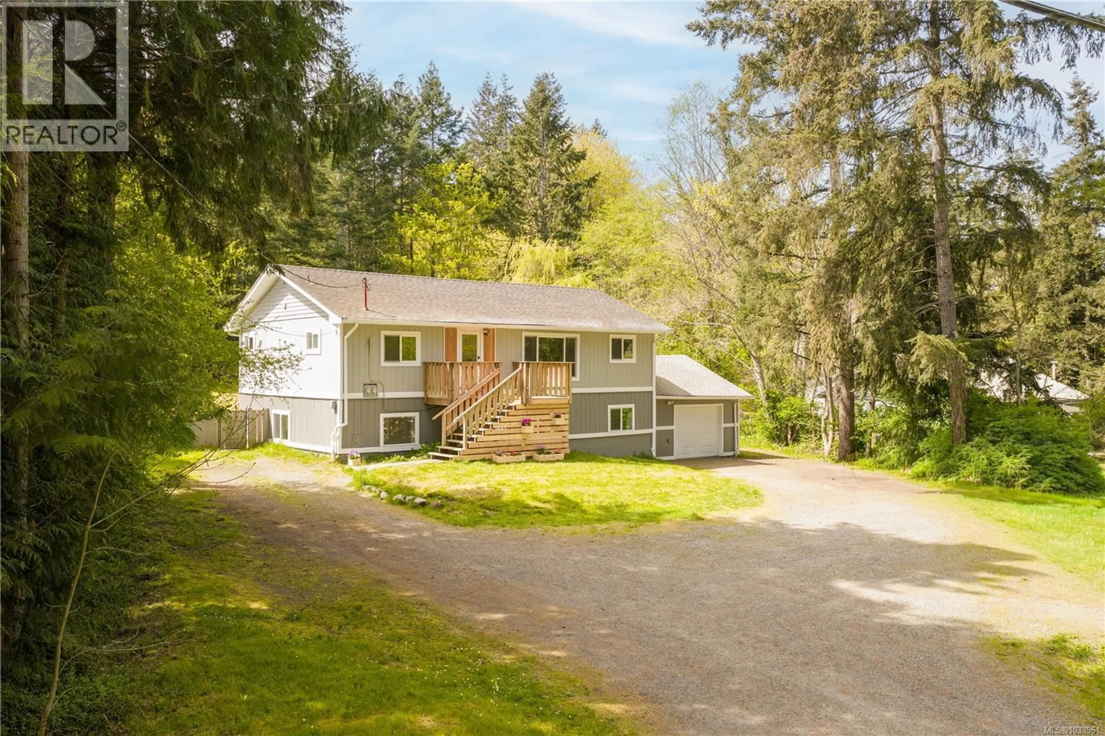 A pic from outside/outdoor area/front of a property/back of a property/a pic from drone, street for 1441 WHITE ROAD, Nanaimo British Columbia V9X1N2