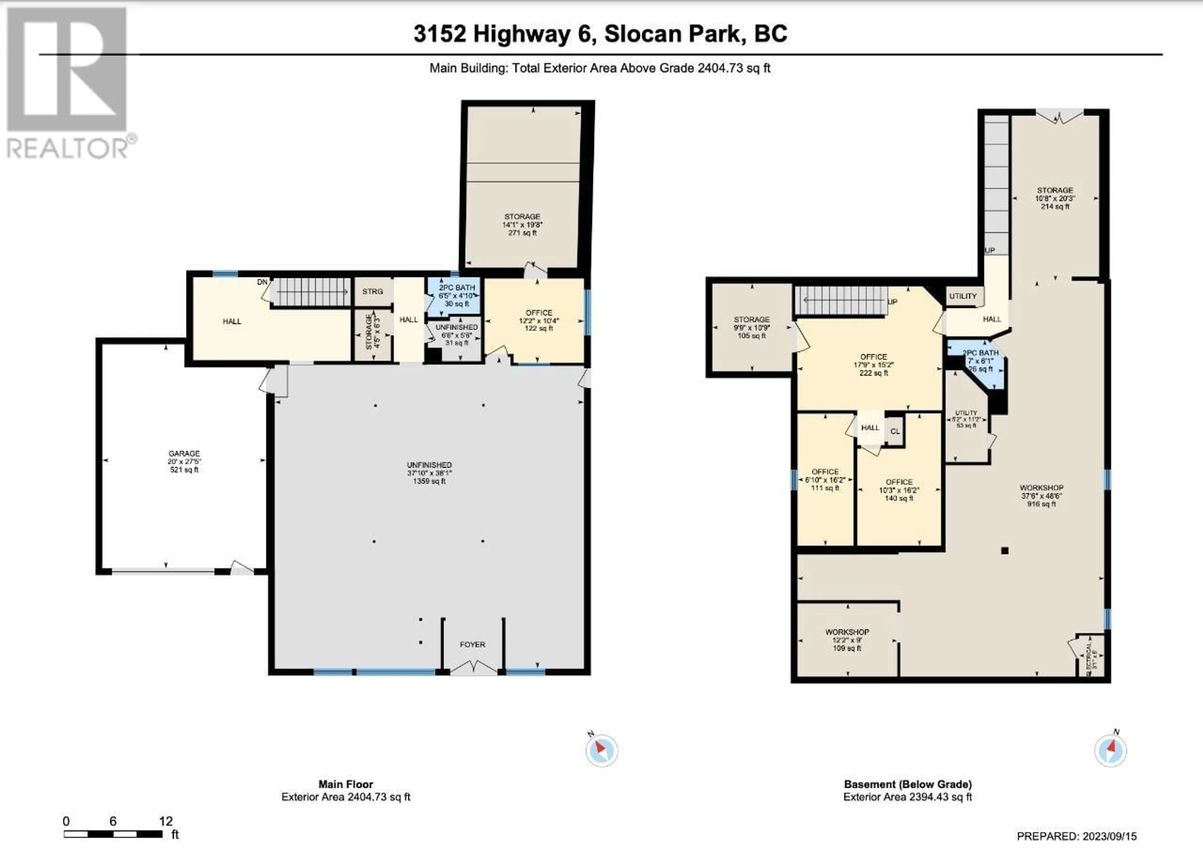 Floor plan for 3152 6 HIGHWAY, Slocan Park British Columbia V0G2E0