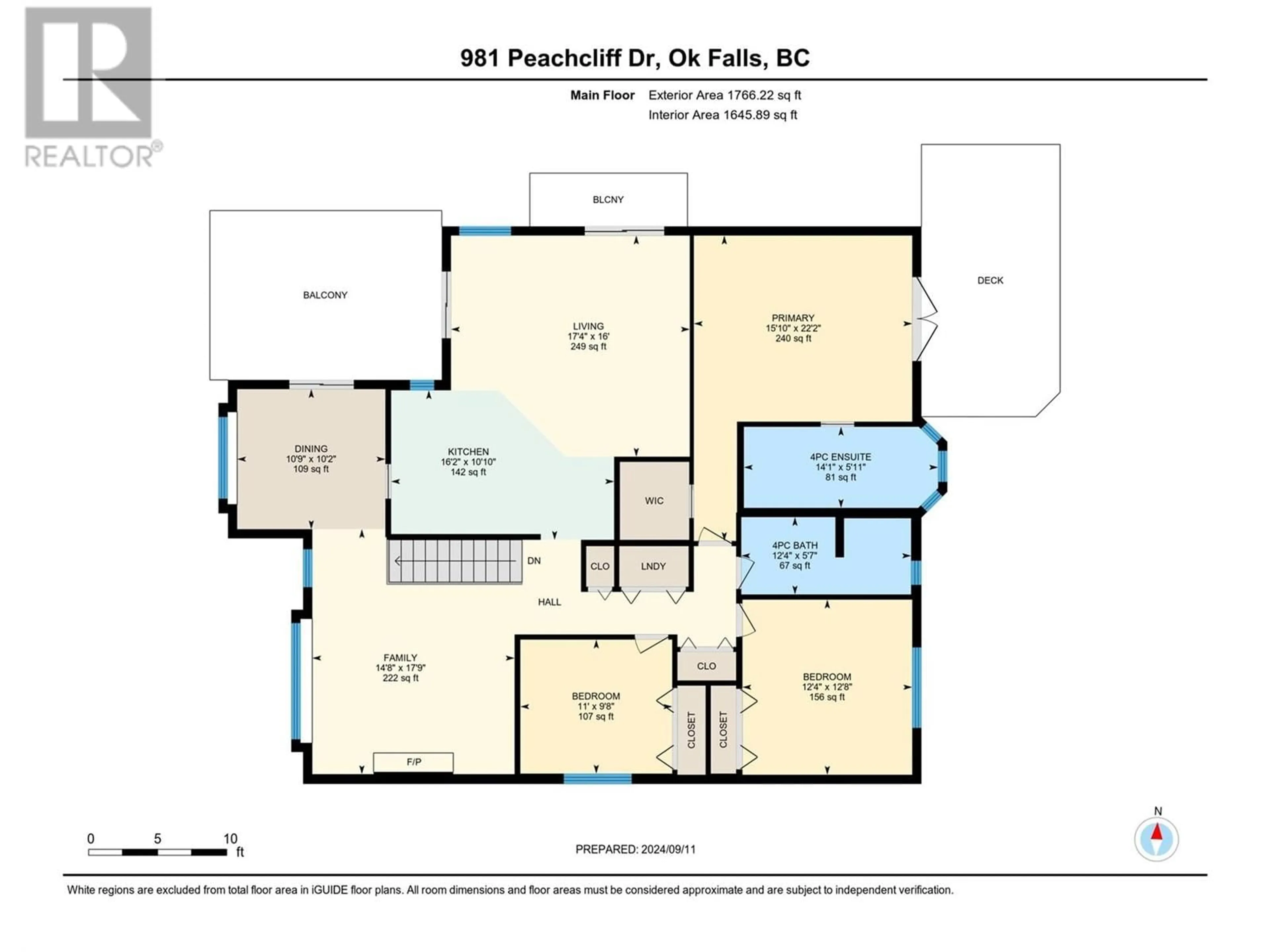 Floor plan for 981 PEACHCLIFF DRIVE, Okanagan Falls British Columbia V0H1R1