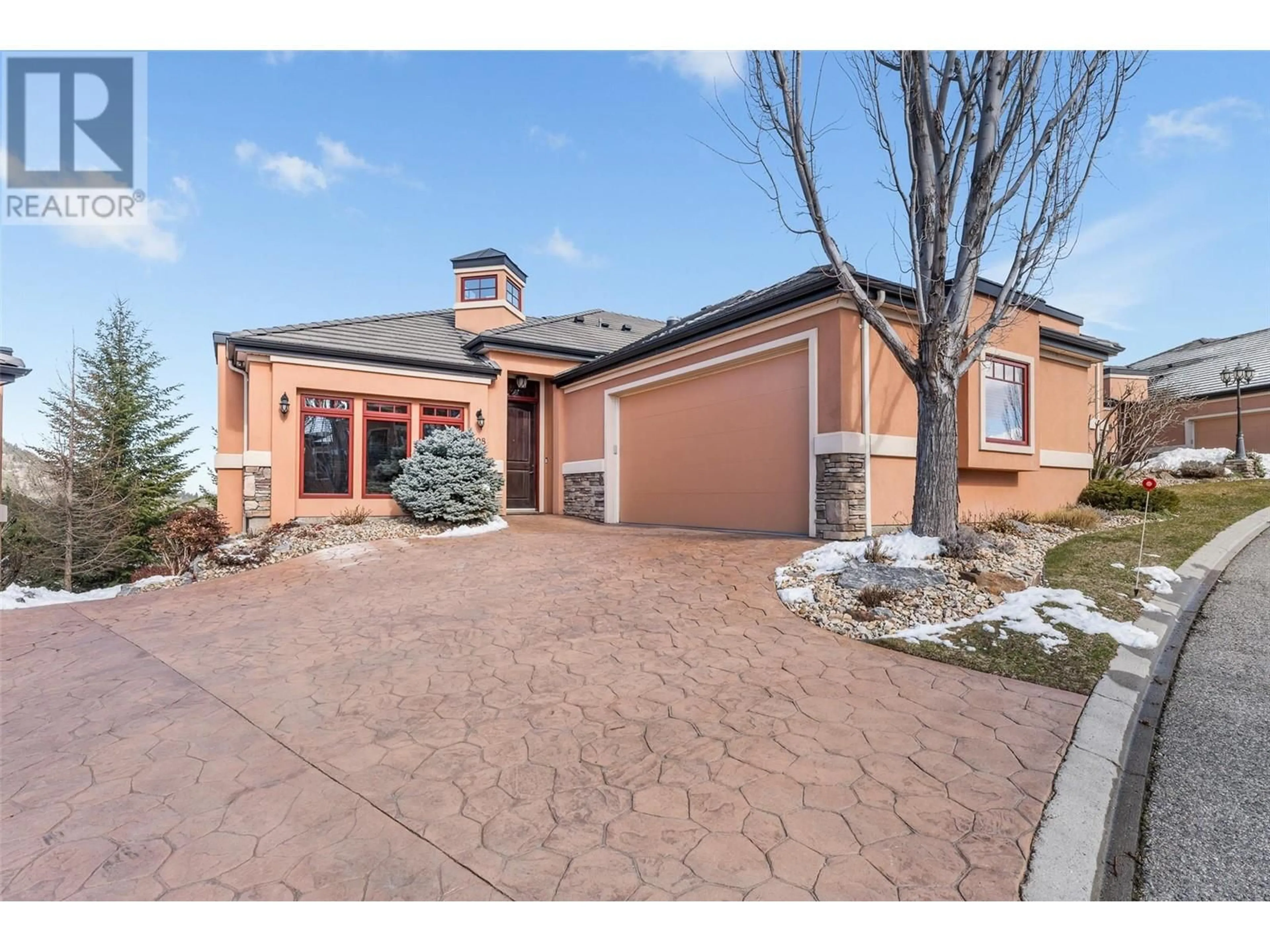 Home with brick exterior material, street for 108 - 1910 CAPISTRANO DRIVE, Kelowna British Columbia V1V2S5