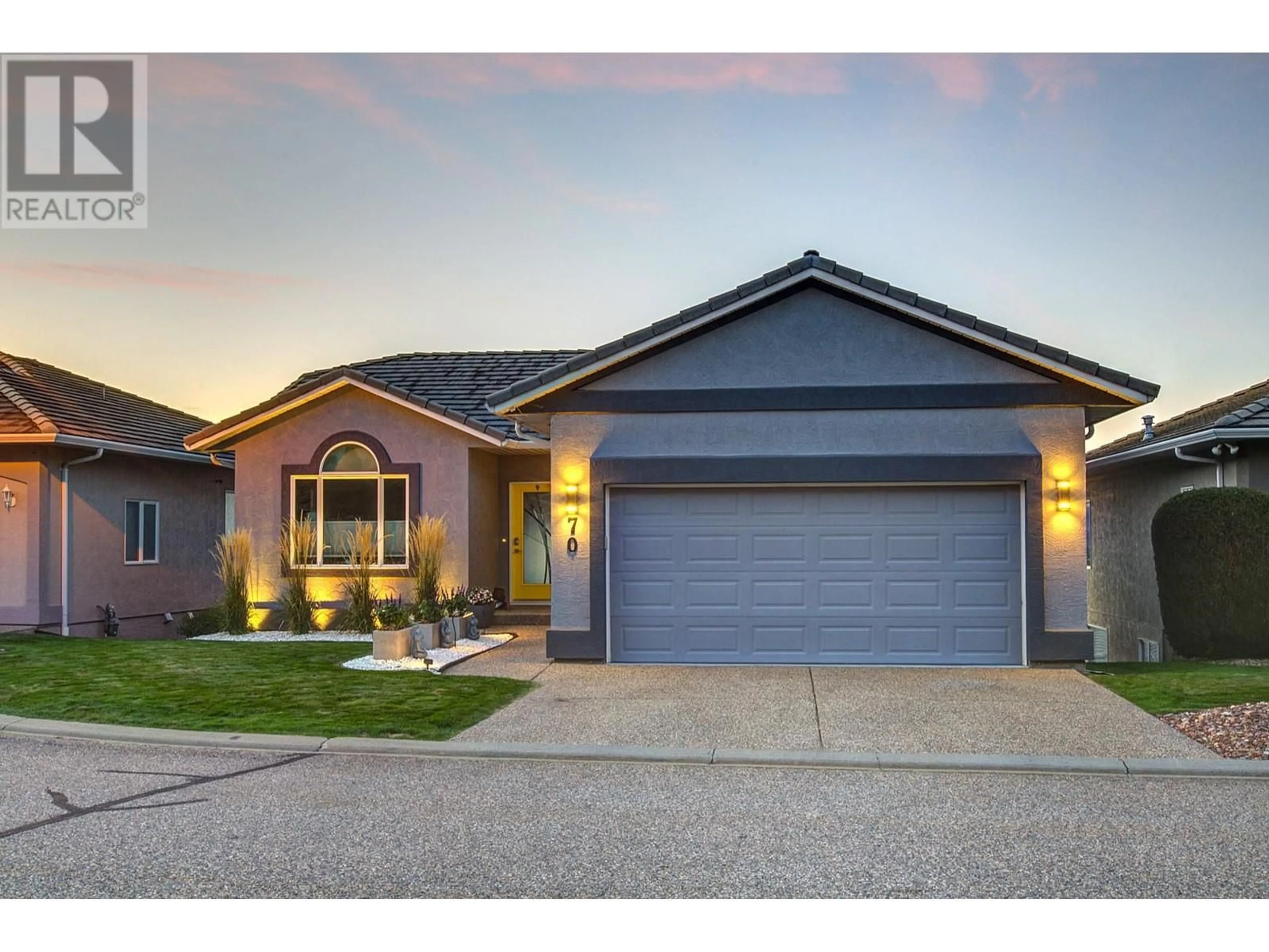 Home with brick exterior material, street for 70 - 124 SARSONS ROAD, Vernon British Columbia V1B2T9