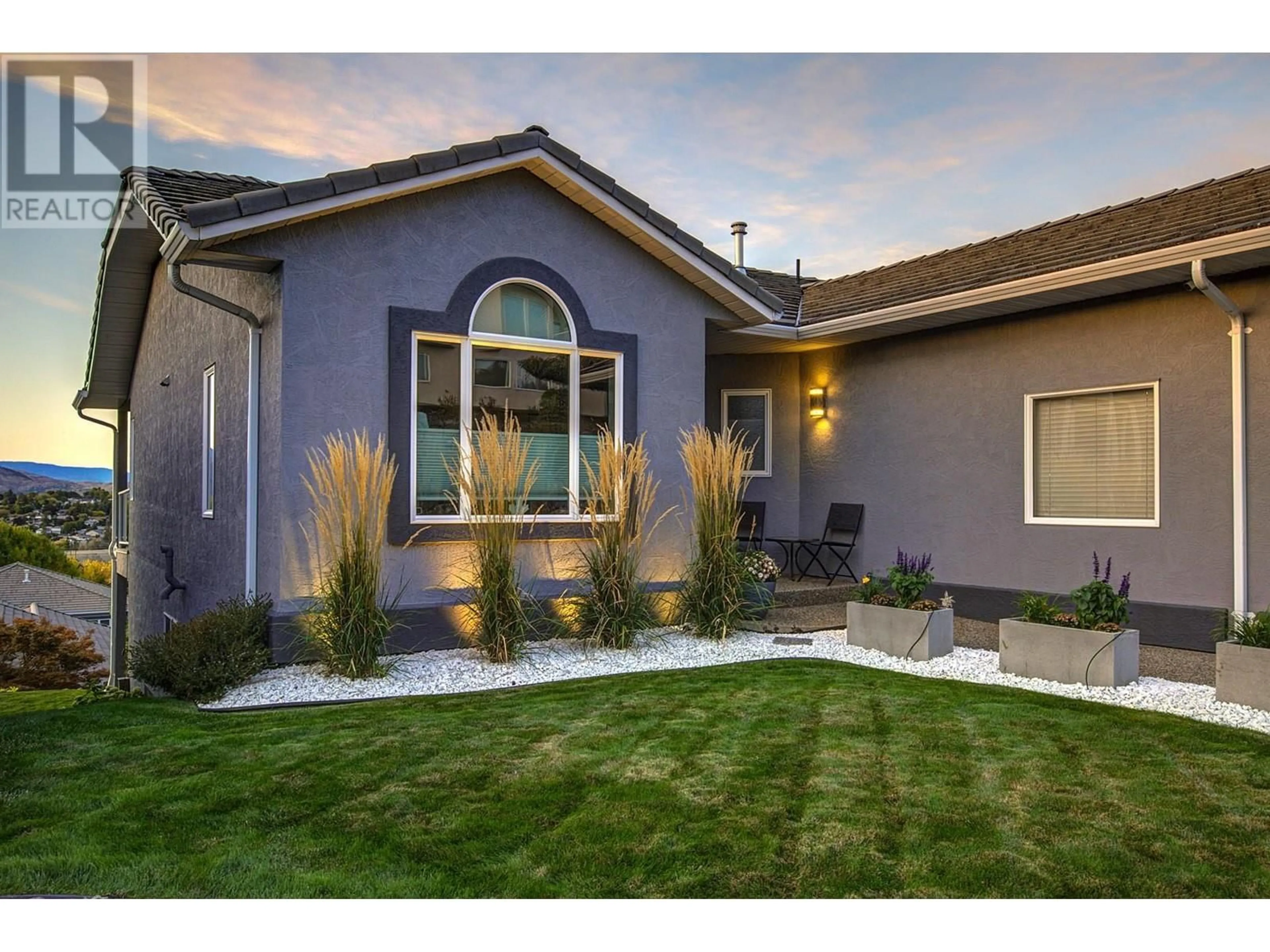 Home with vinyl exterior material, street for 70 - 124 SARSONS ROAD, Vernon British Columbia V1B2T9