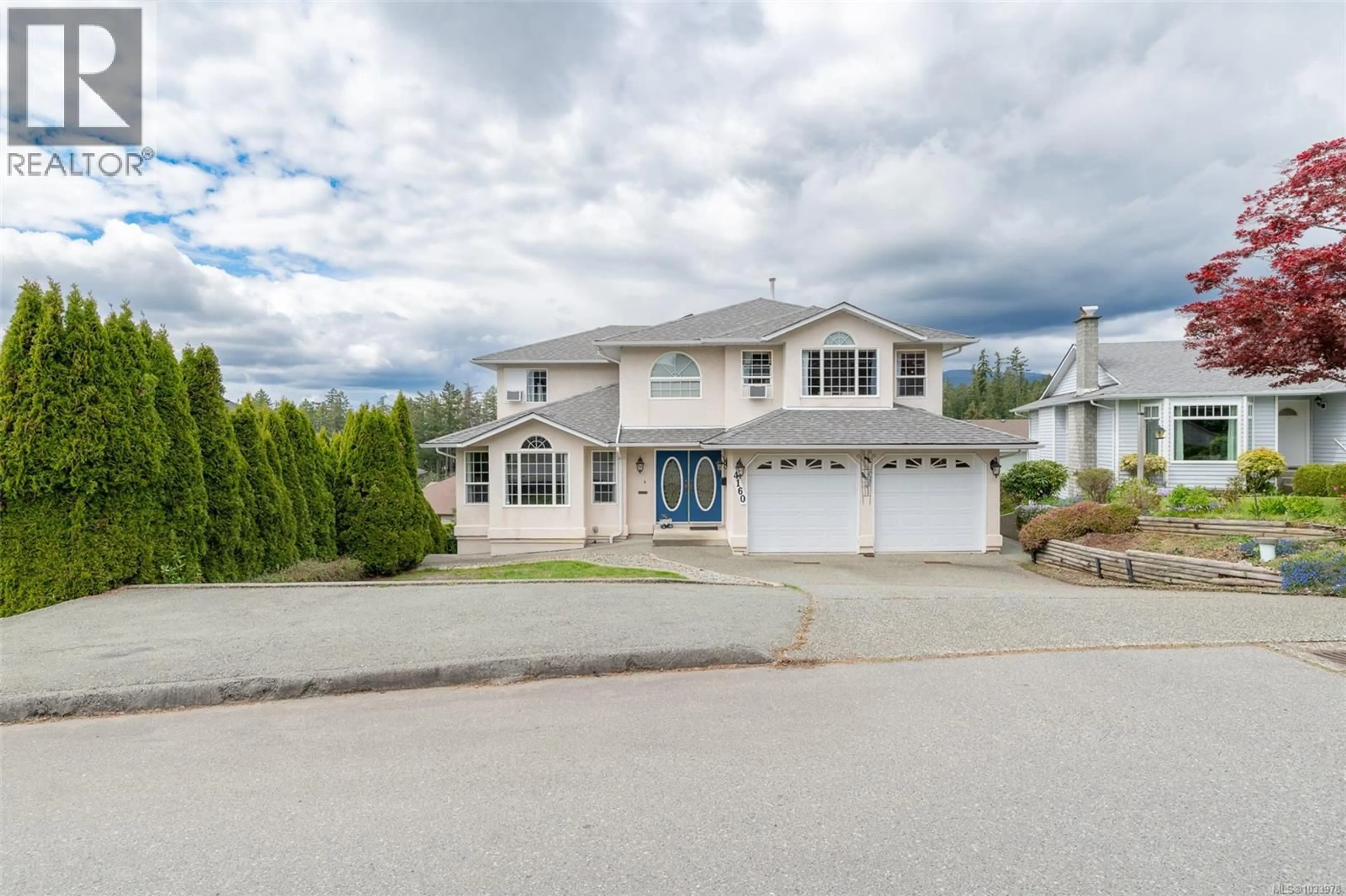 A pic from outside/outdoor area/front of a property/back of a property/a pic from drone, street for 4160 STEEDE AVENUE, Port Alberni British Columbia V9Y8B6