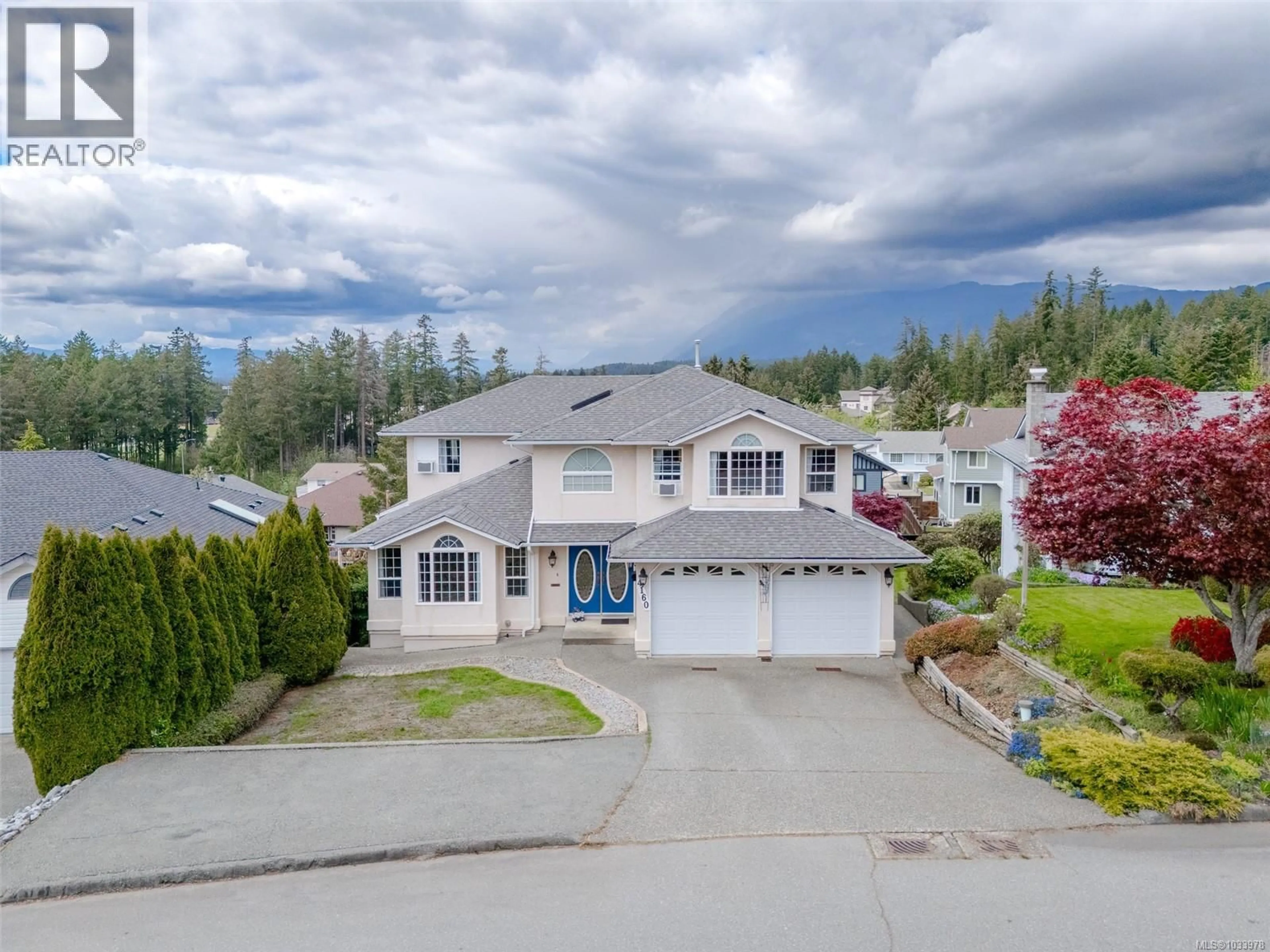 A pic from outside/outdoor area/front of a property/back of a property/a pic from drone, street for 4160 STEEDE AVENUE, Port Alberni British Columbia V9Y8B6