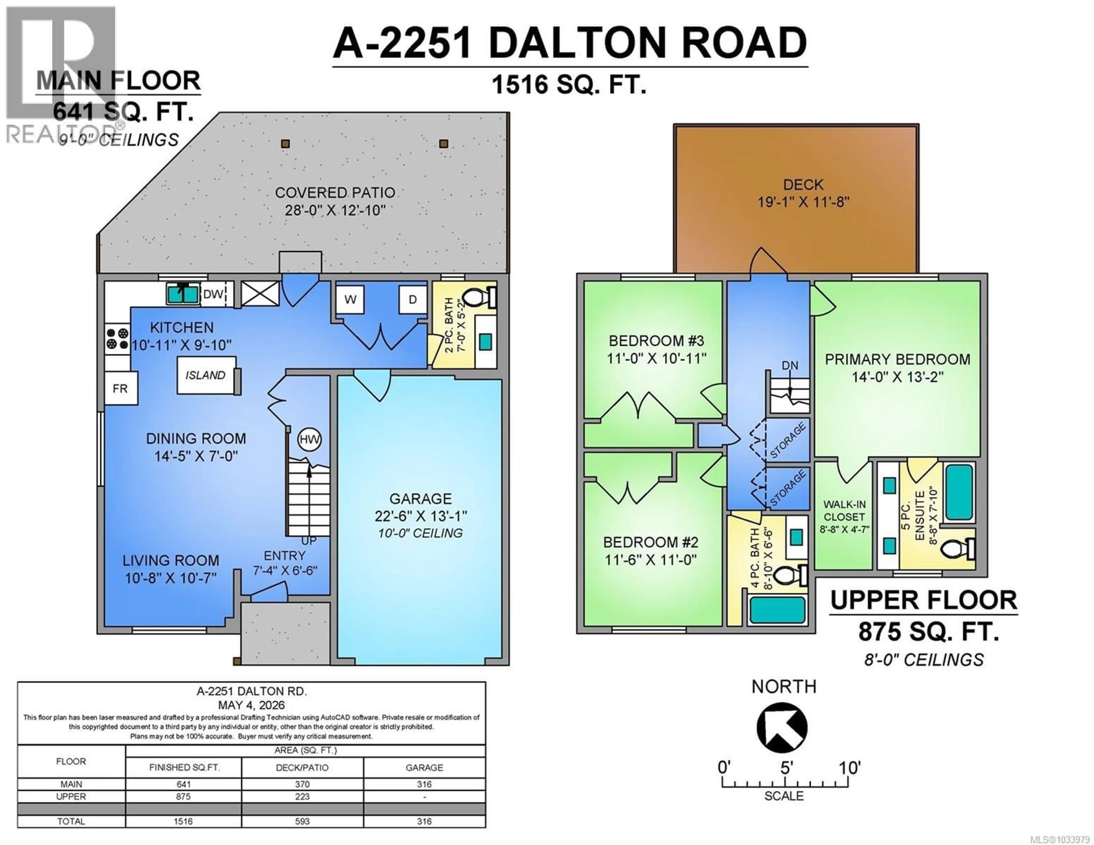 Floor plan for A - 2251 DALTON ROAD, Campbell River British Columbia V9W1H7