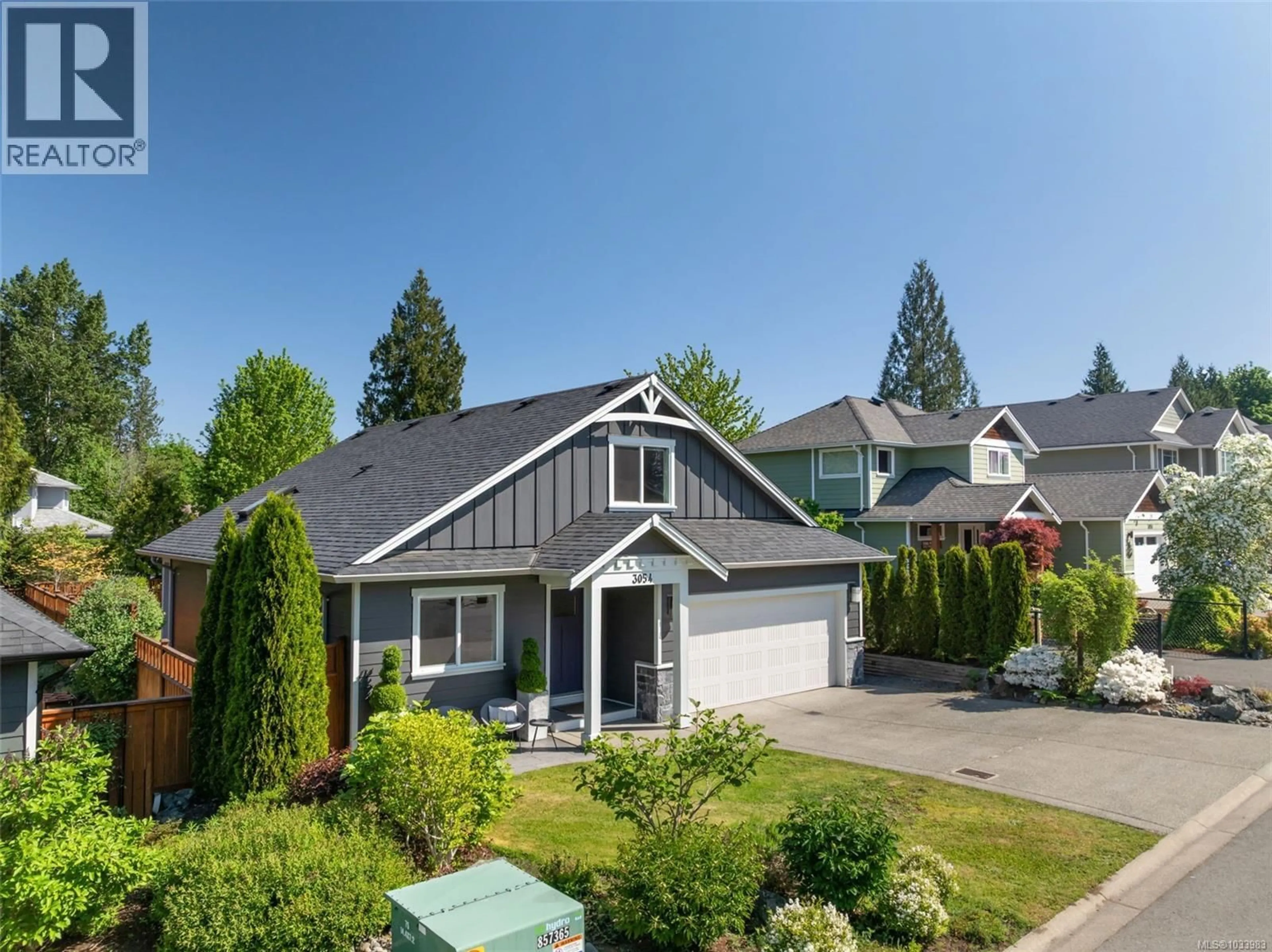 Home with vinyl exterior material, street for 3054 KEYSTONE DRIVE, Duncan British Columbia V9L0E1
