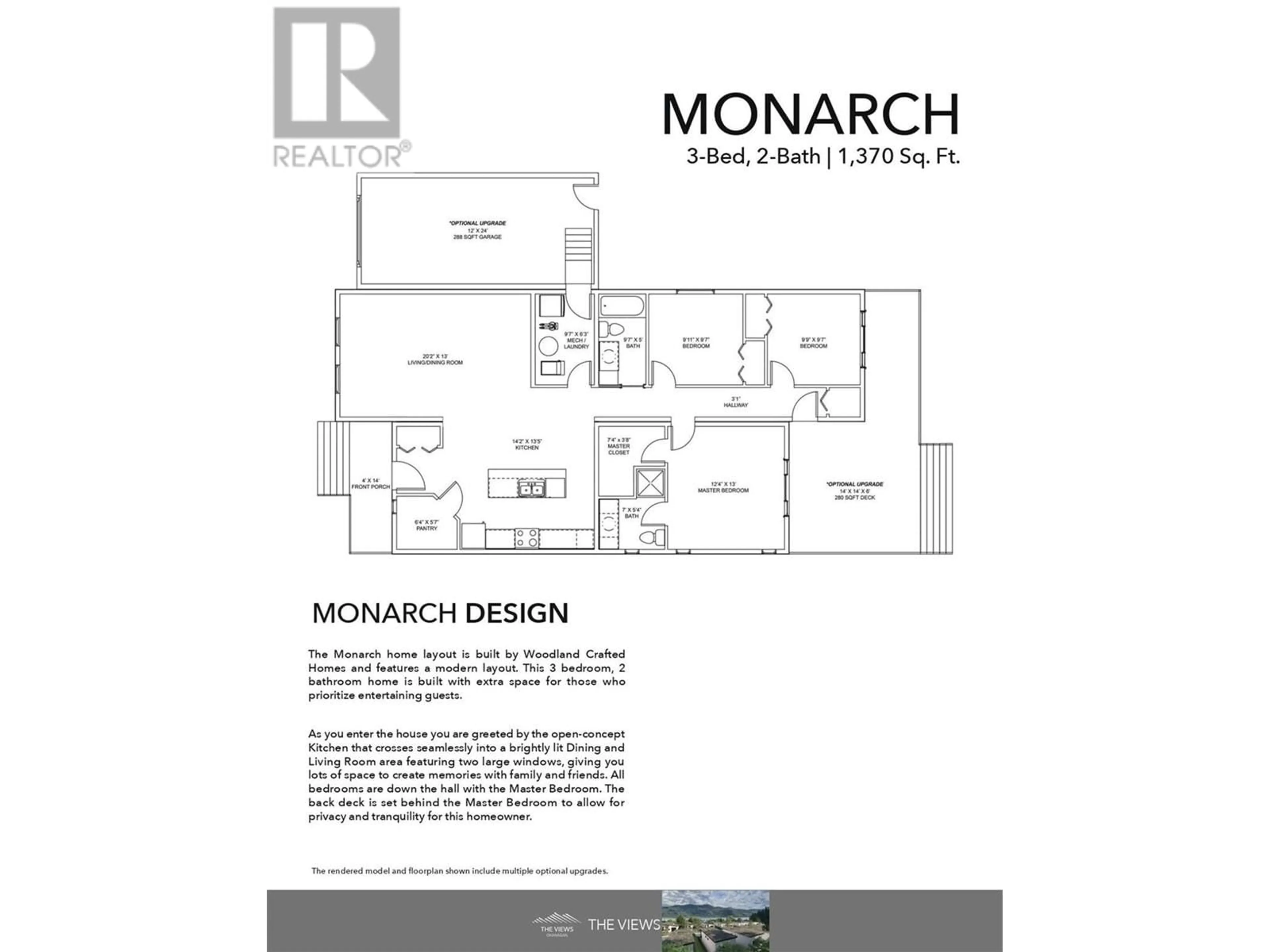 Floor plan for 1 - 12204 WESTSIDE ROAD, Vernon British Columbia V1H2A4