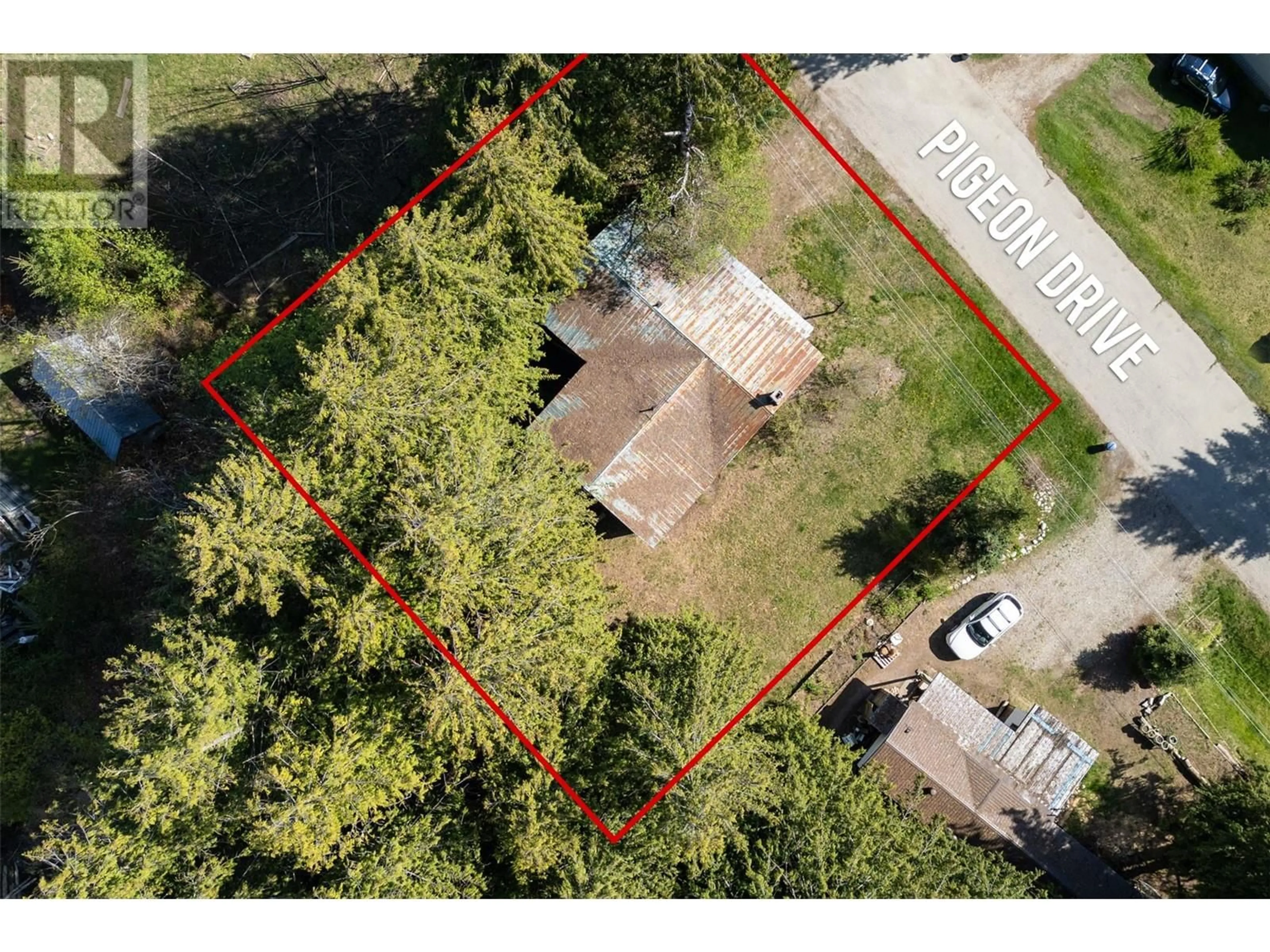 A pic from outside/outdoor area/front of a property/back of a property/a pic from drone, building for 941 PIGEON ROAD, Revelstoke British Columbia V0E3K0