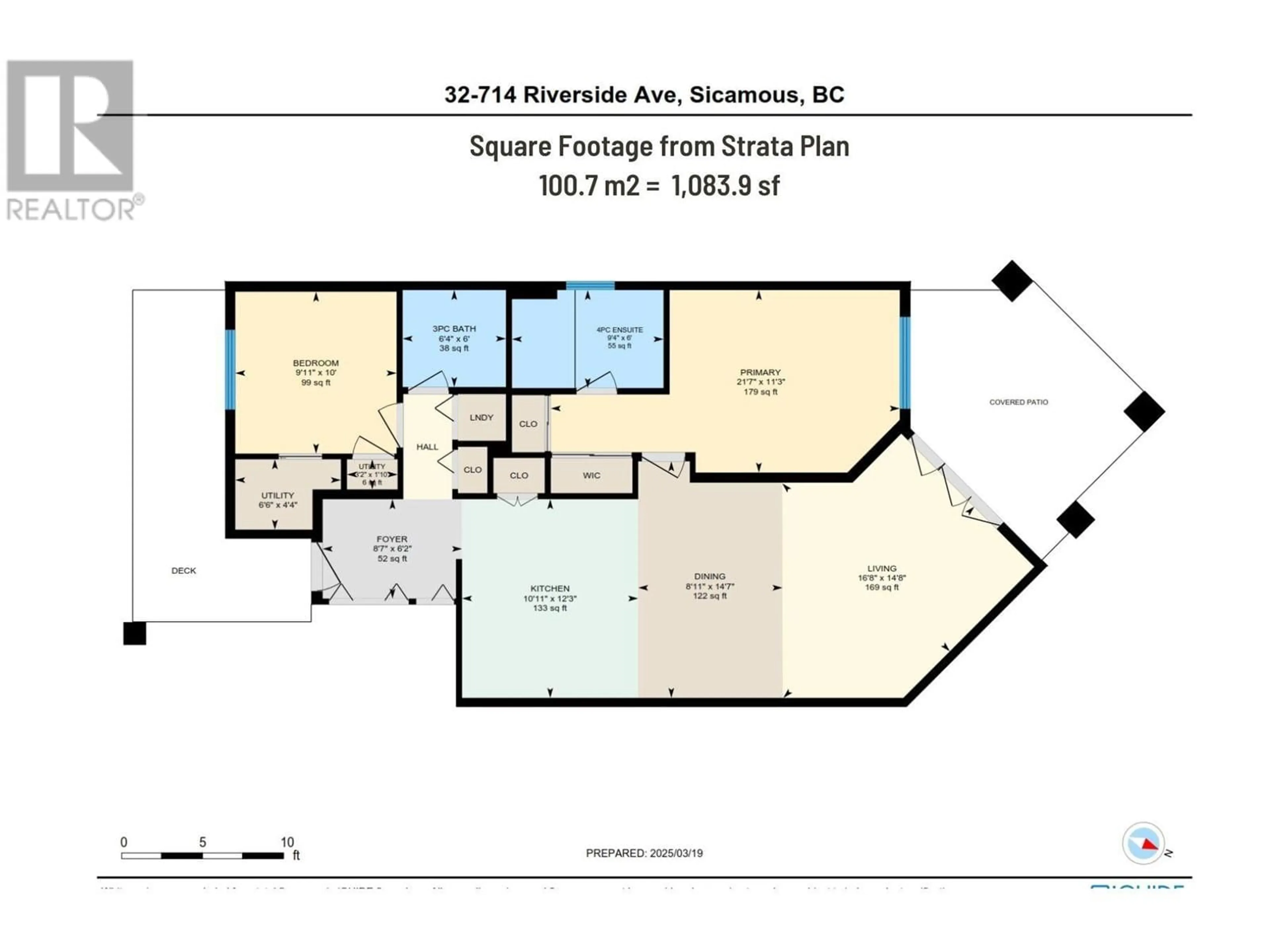 Floor plan for 32 - 714 RIVERSIDE AVENUE, Sicamous British Columbia V0E2V1