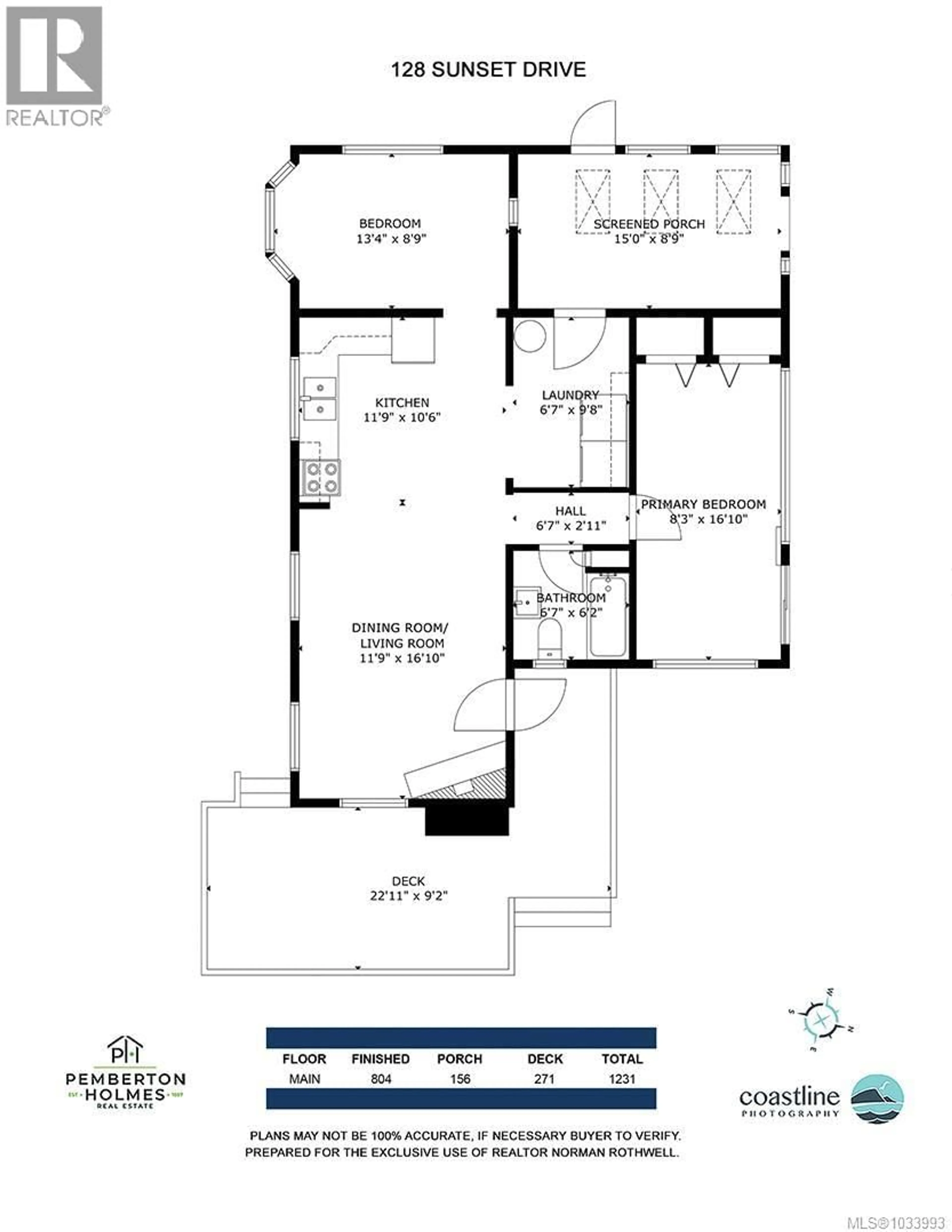 Floor plan for 128 SUNSET DRIVE, Salt Spring British Columbia V8K1L3