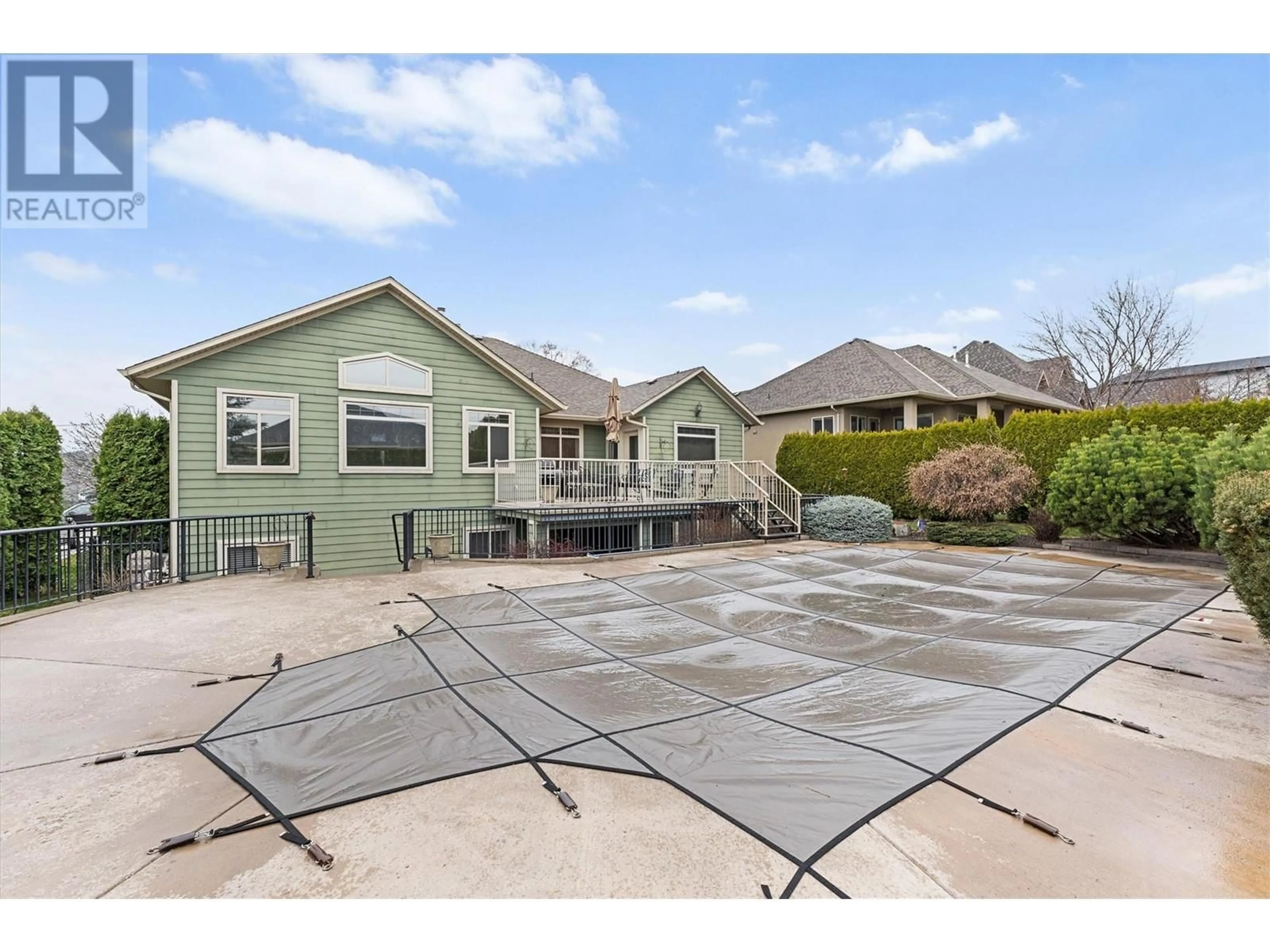 A pic from outside/outdoor area/front of a property/back of a property/a pic from drone, street for 3079 THACKER DRIVE, West Kelowna British Columbia V1Z1X5