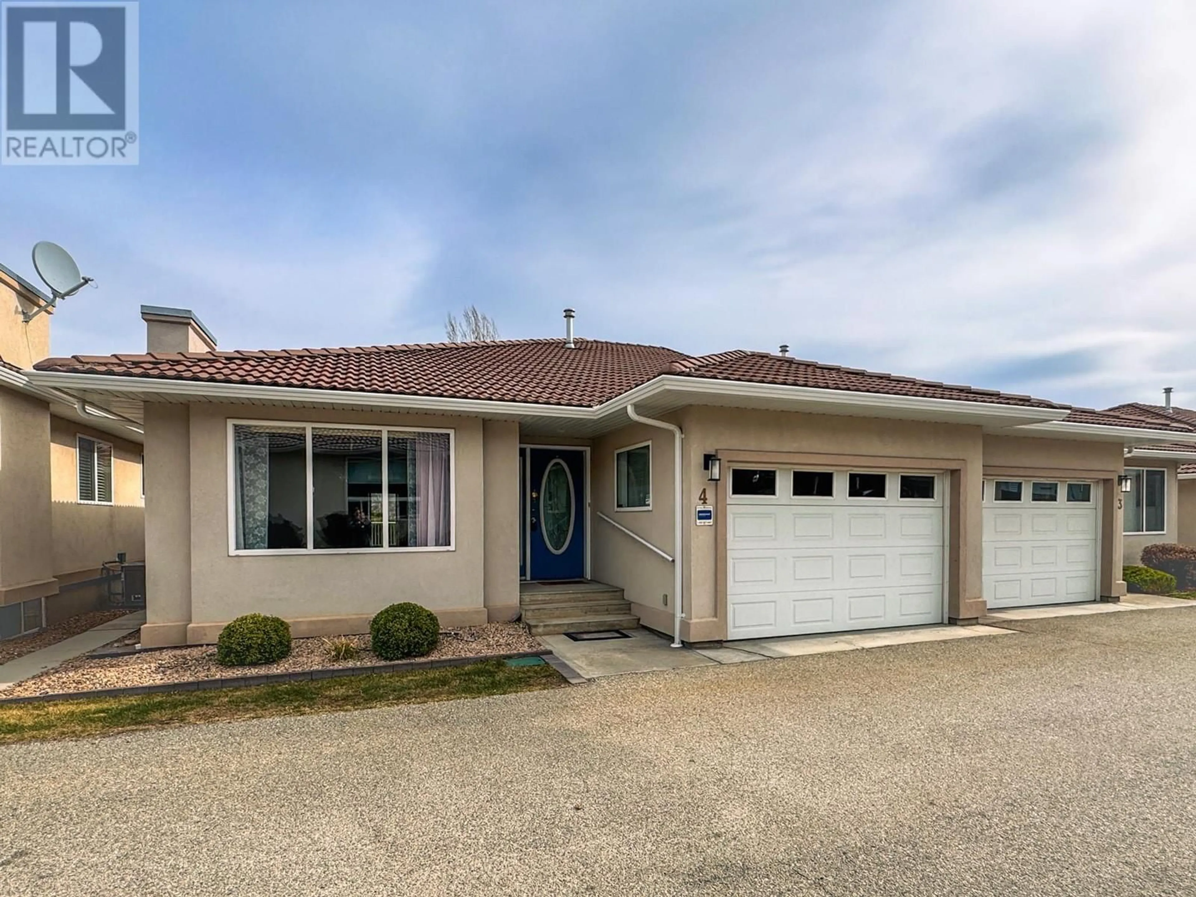 Home with vinyl exterior material, street for 4 - 2 ROYAL ANN COURT, Osoyoos British Columbia V0H1V2