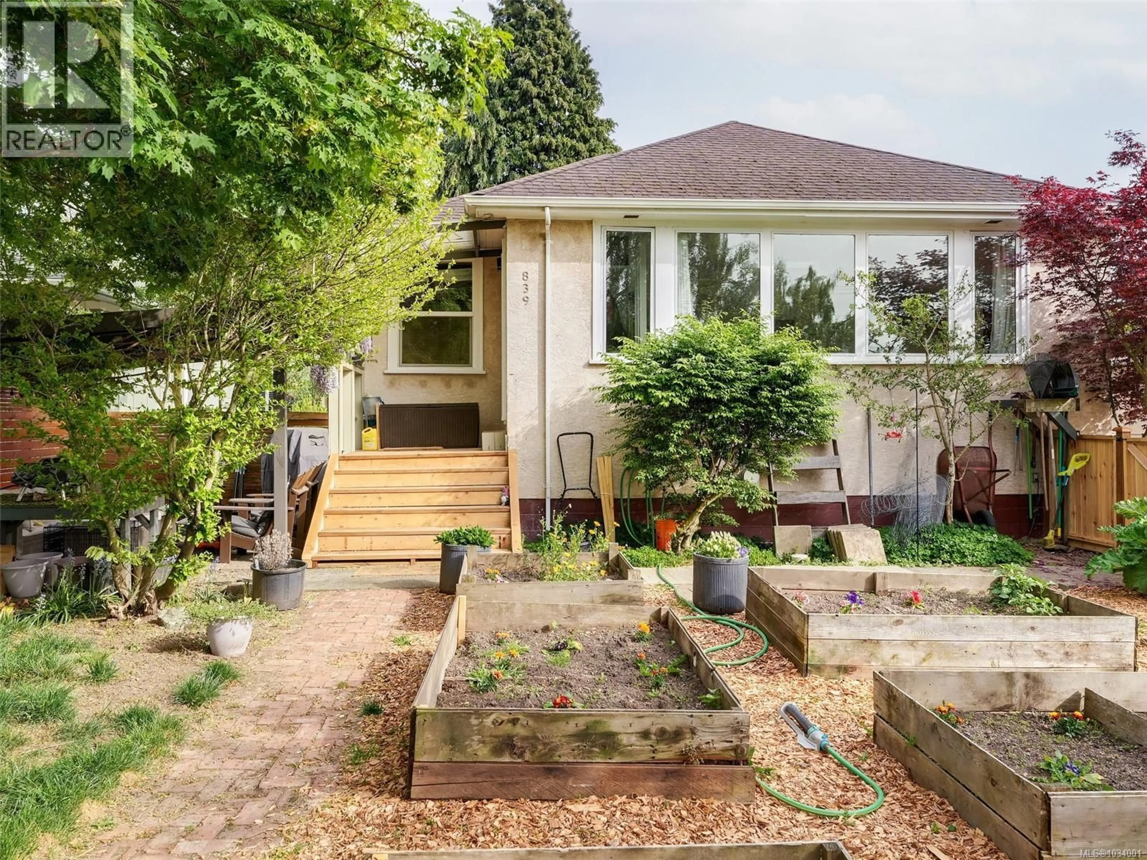 Home with brick exterior material, street for 839 VILLANCE STREET, Victoria British Columbia V8X2P5