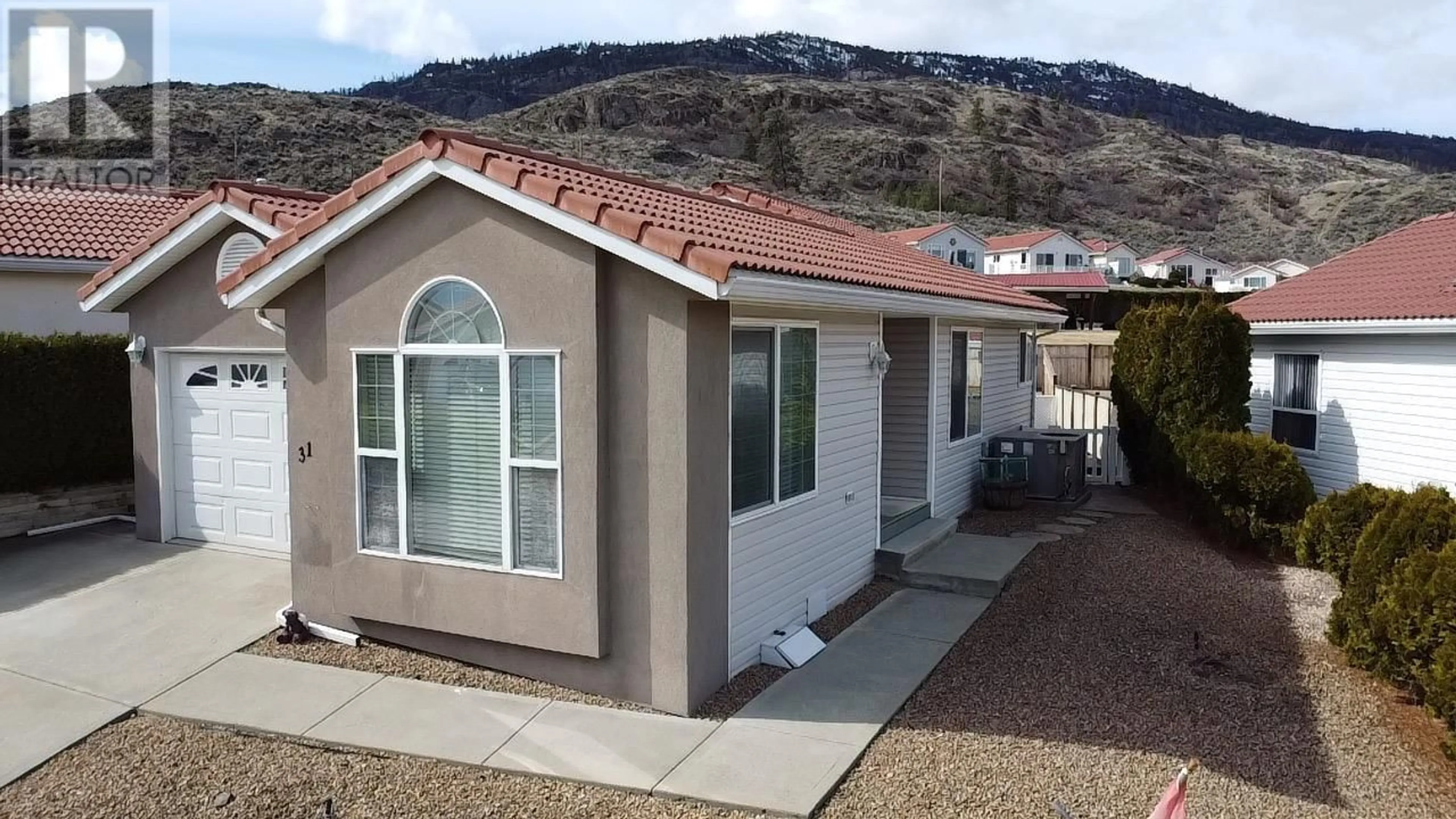 Home with vinyl exterior material, street for 31 - 9400 115TH STREET, Osoyoos British Columbia V0H1V5