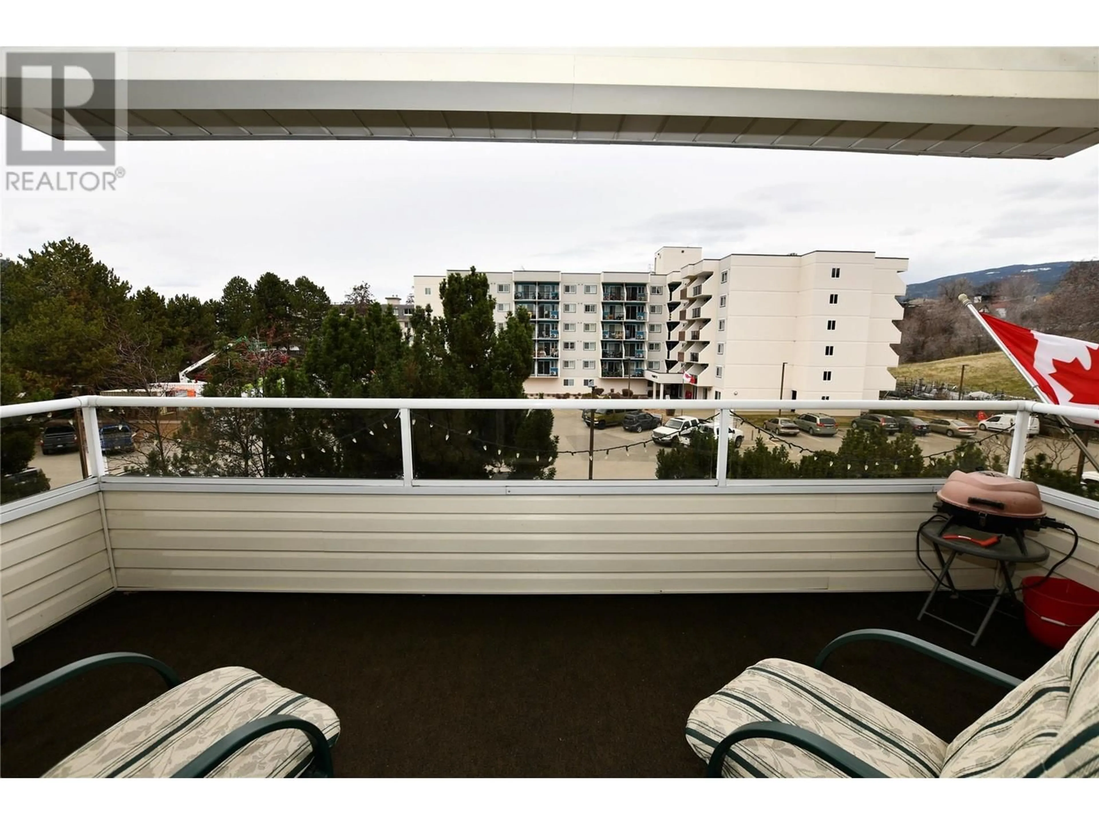 Balcony in the apartment, water/lake/river/ocean view for 212 - 130 ABBOTT STREET, Penticton British Columbia V2A8P3