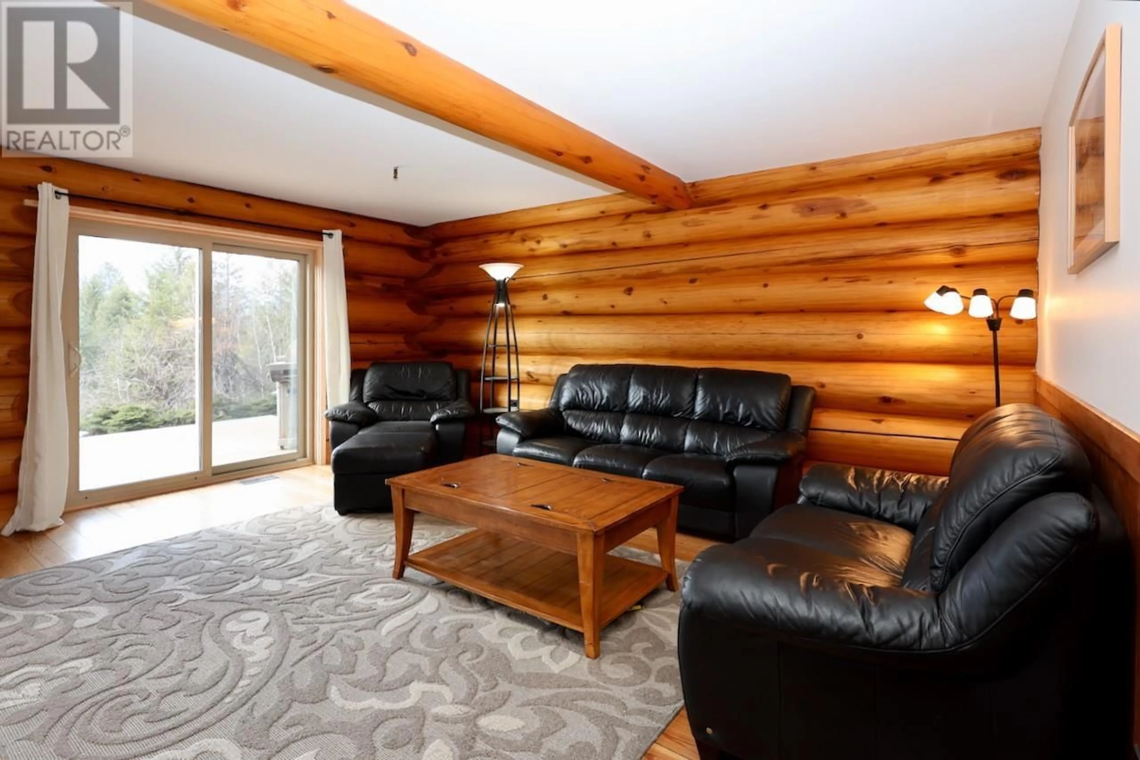 Living room with furniture, wood/laminate floor for 1445 BLACK BEAR DRIVE, Golden British Columbia V0A1H7