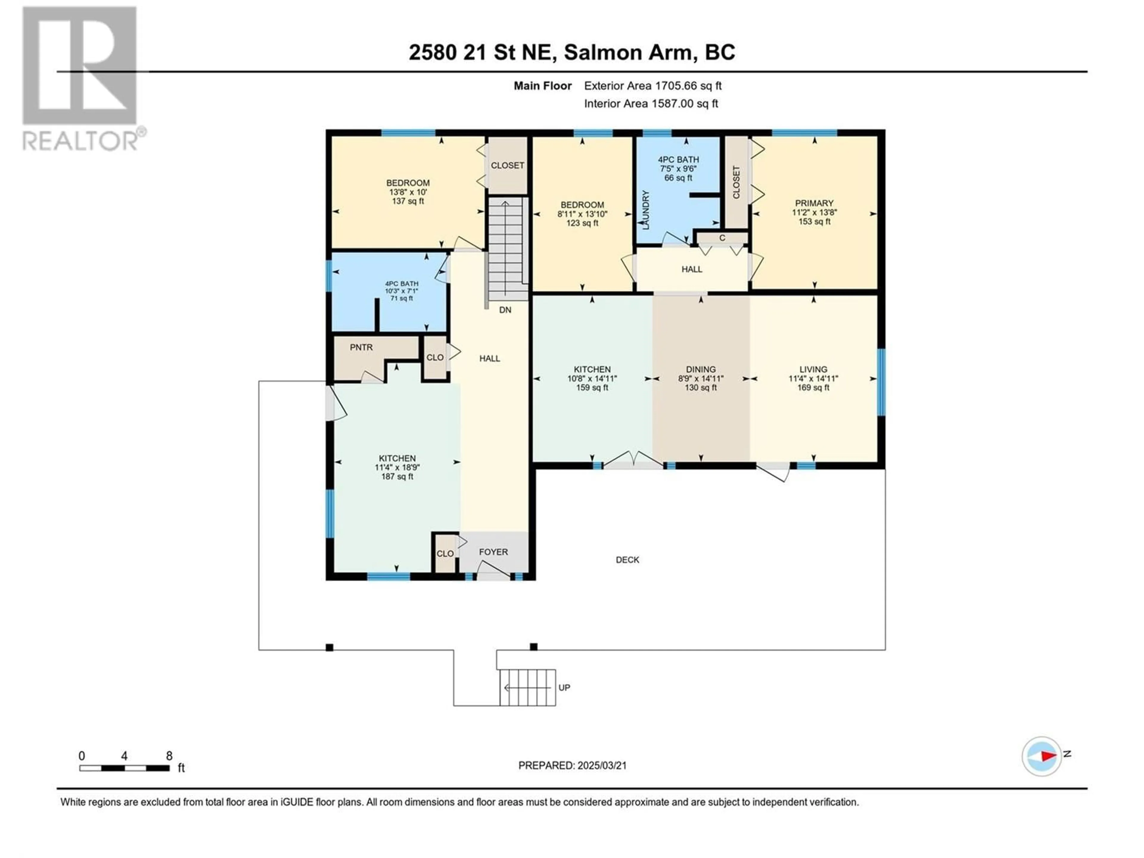 Floor plan for 2580 21 STREET NORTHEAST, Salmon Arm British Columbia V1E3Y3
