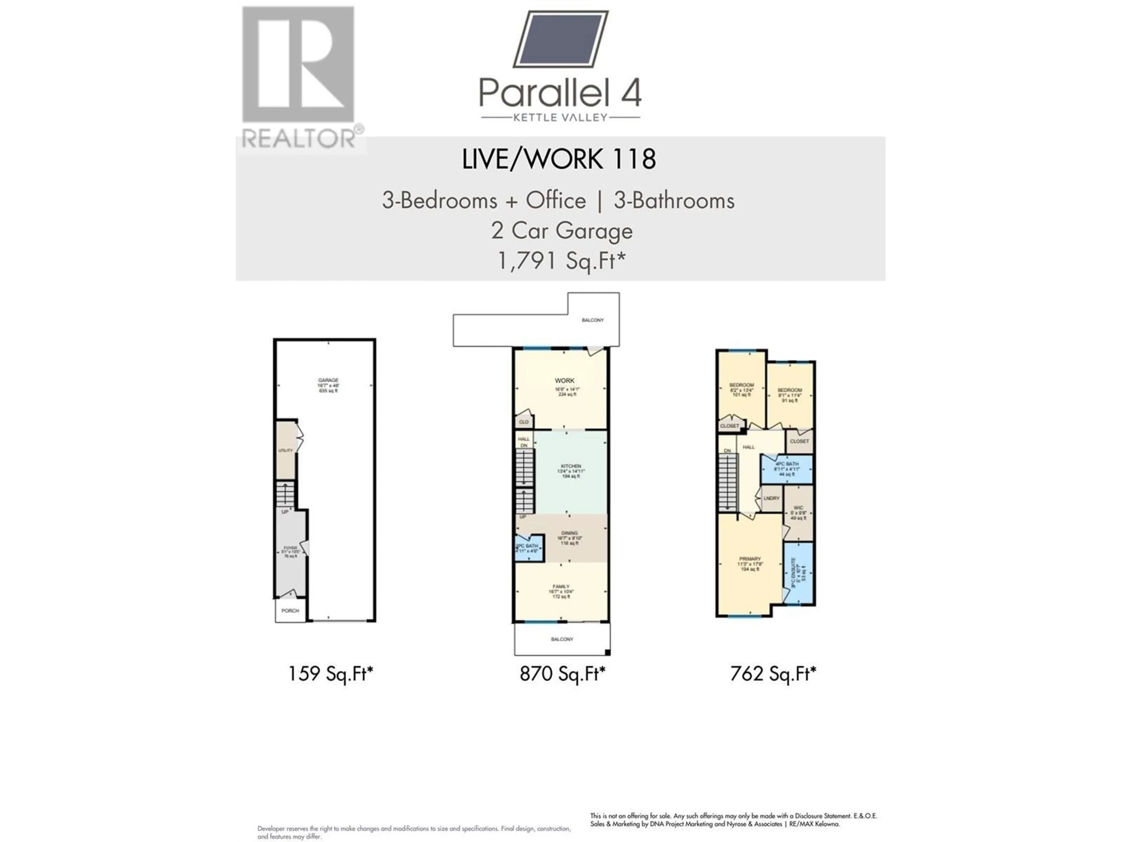 Floor plan for 118 - 5300 MAIN STREET, Kelowna British Columbia V1W0C1
