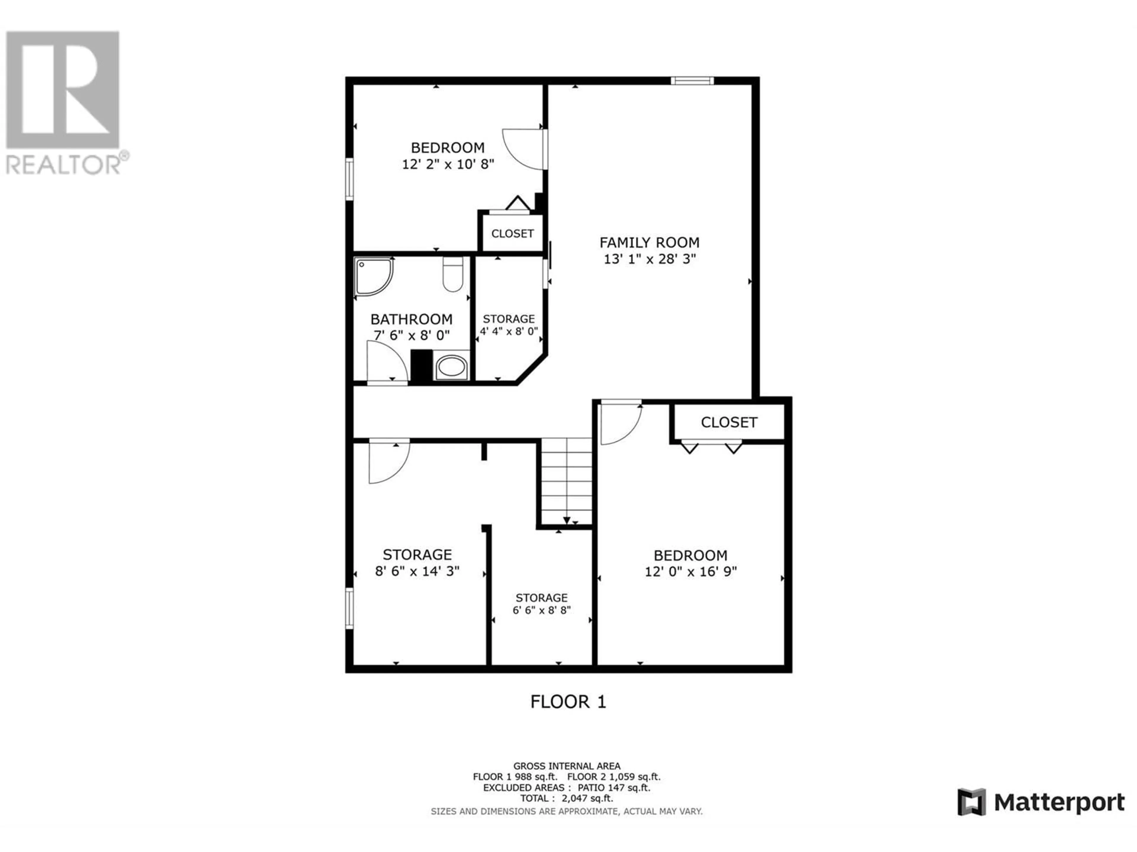 Floor plan for 271 28 STREET NORTHEAST, Salmon Arm British Columbia V1E1Z8