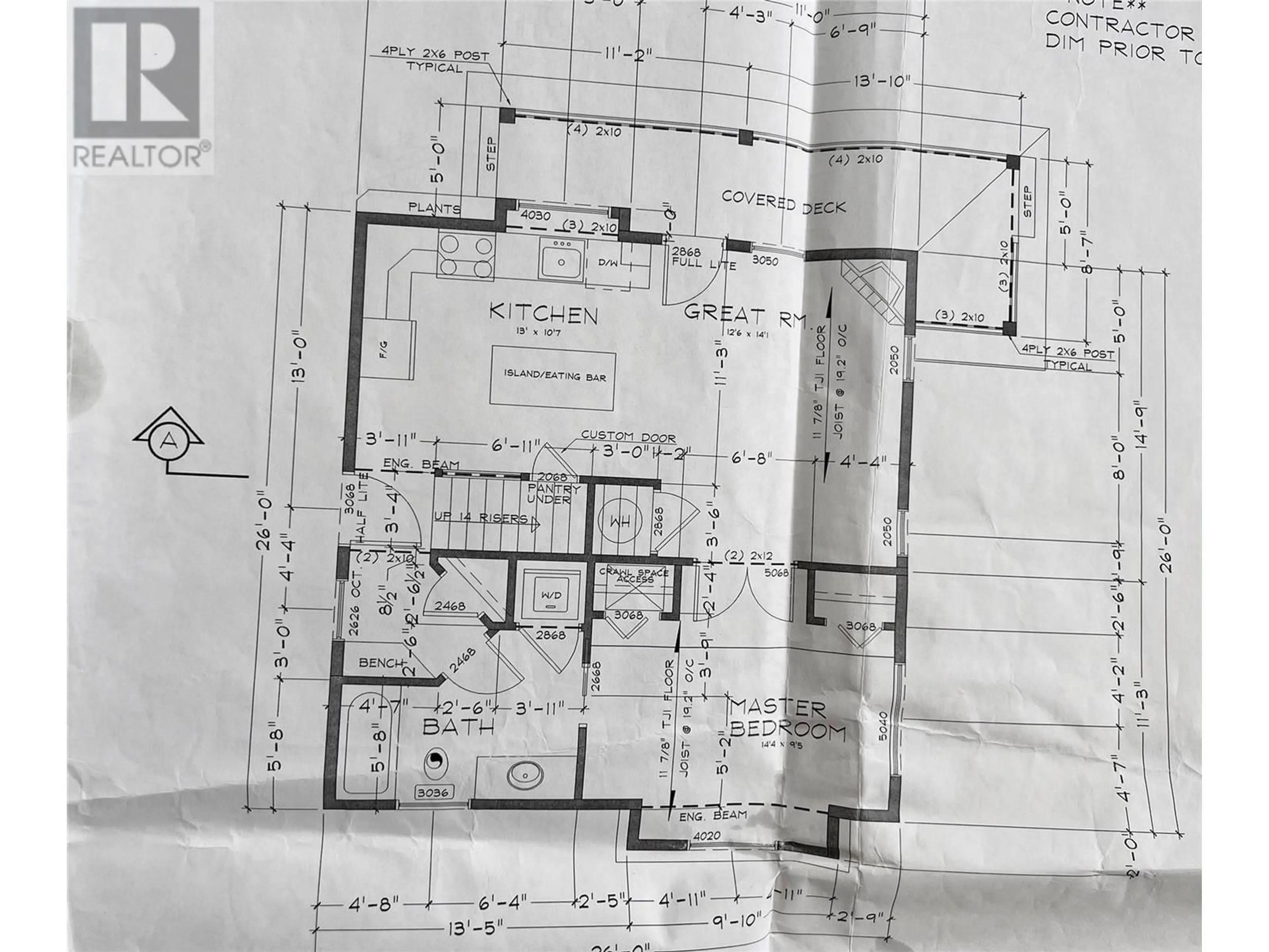Floor plan for 766 FRANCIS AVENUE, Kelowna British Columbia V1Y5G5