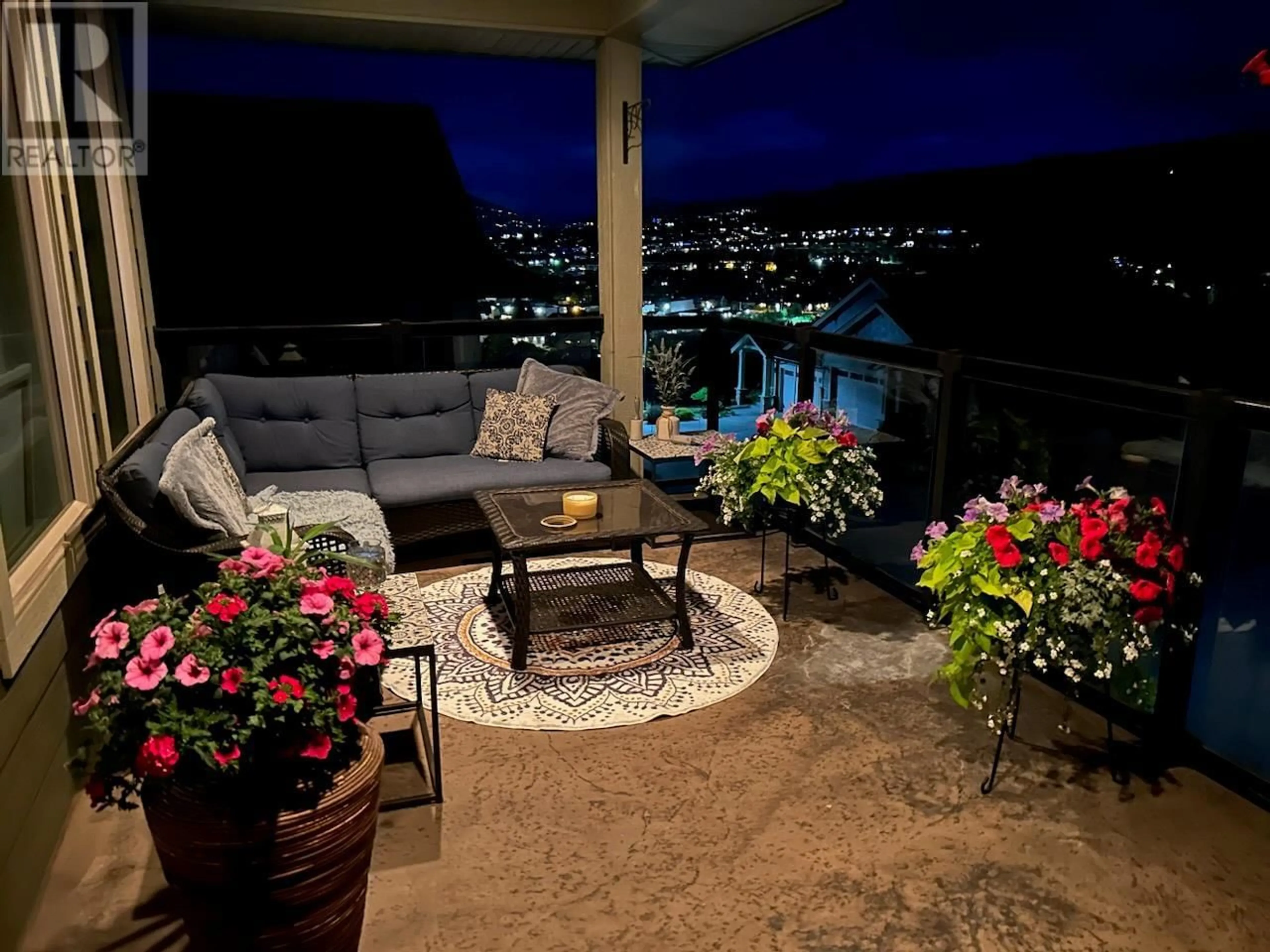 Patio, water/lake/river/ocean view for 21 - 5920 HERITAGE DRIVE, Vernon British Columbia V1H1Z6