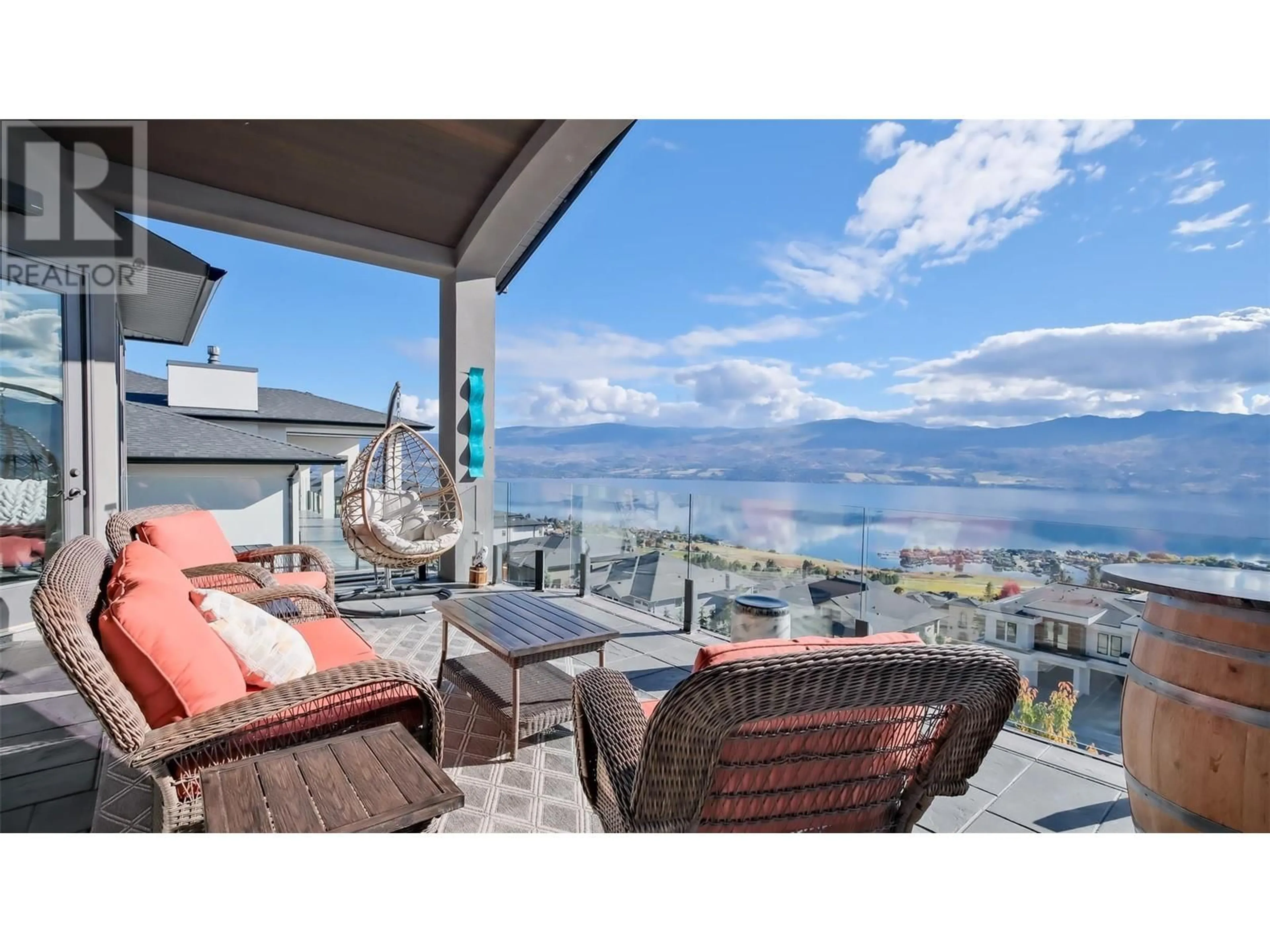 Patio, water/lake/river/ocean view for 1505 PINOT NOIR DRIVE, West Kelowna British Columbia V4T3B4