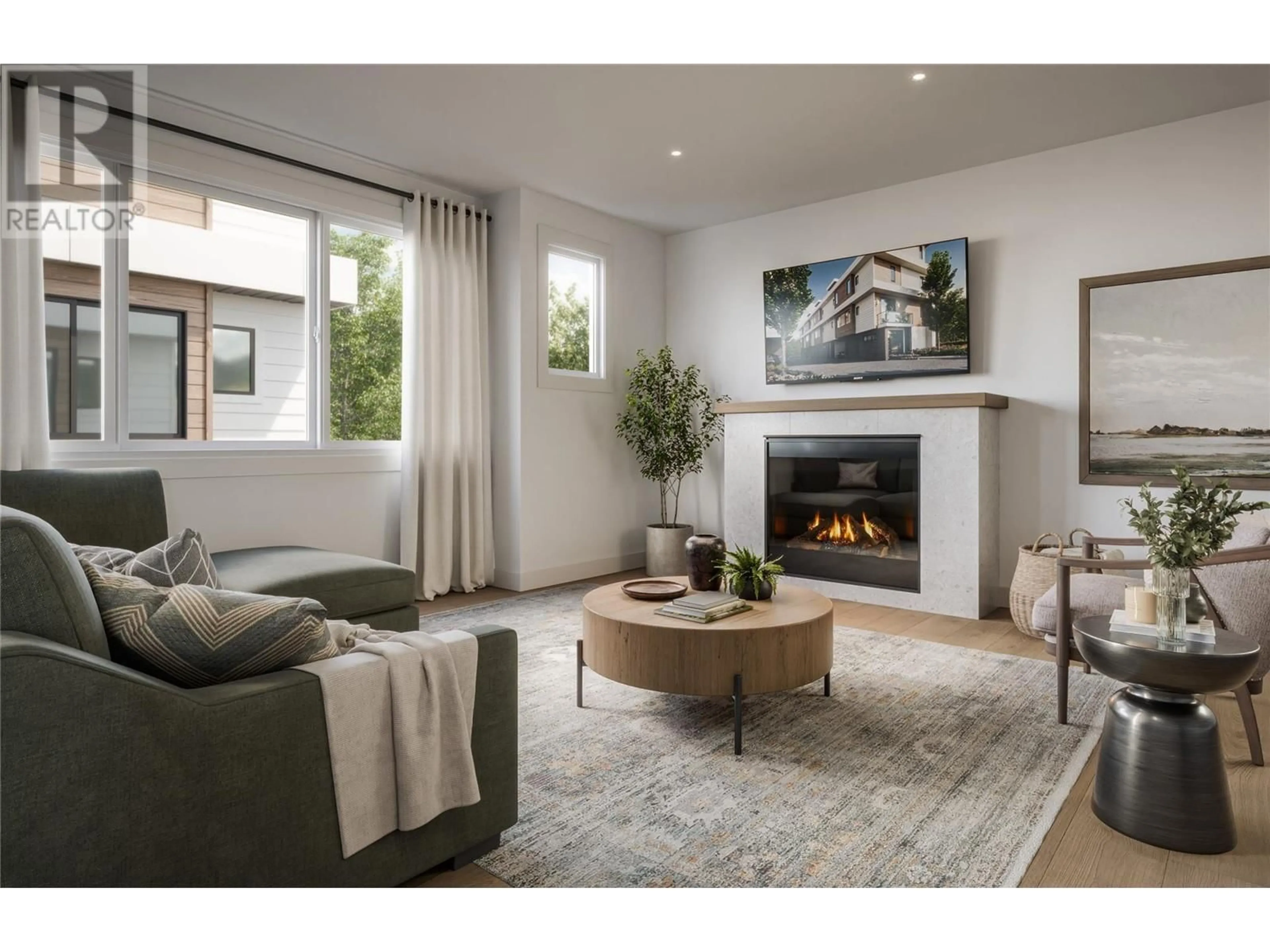 Living room with furniture, unknown for 1 - 1463 INKAR ROAD, Kelowna British Columbia V1Y8J1