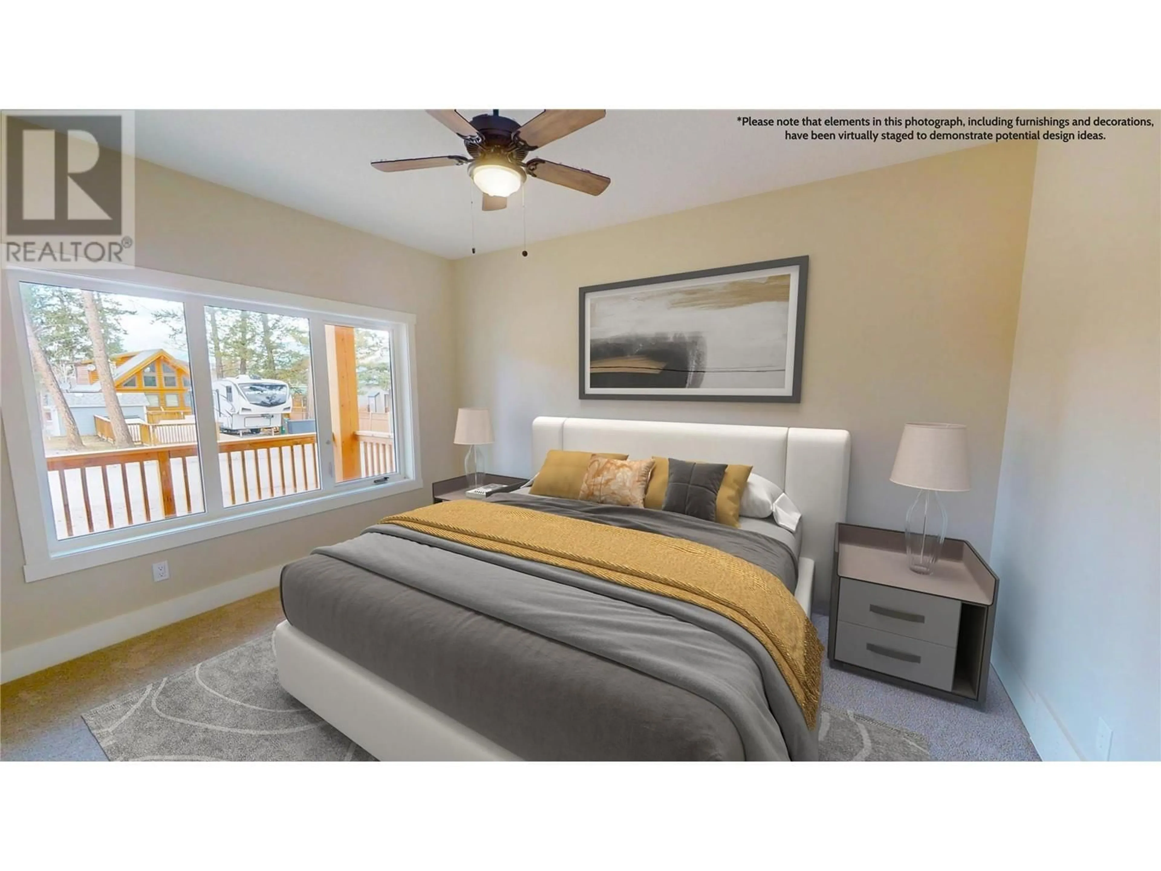 Bedroom with bed, unknown for 118 - 4868 RIVERVIEW DRIVE, Edgewater British Columbia V0A1E0