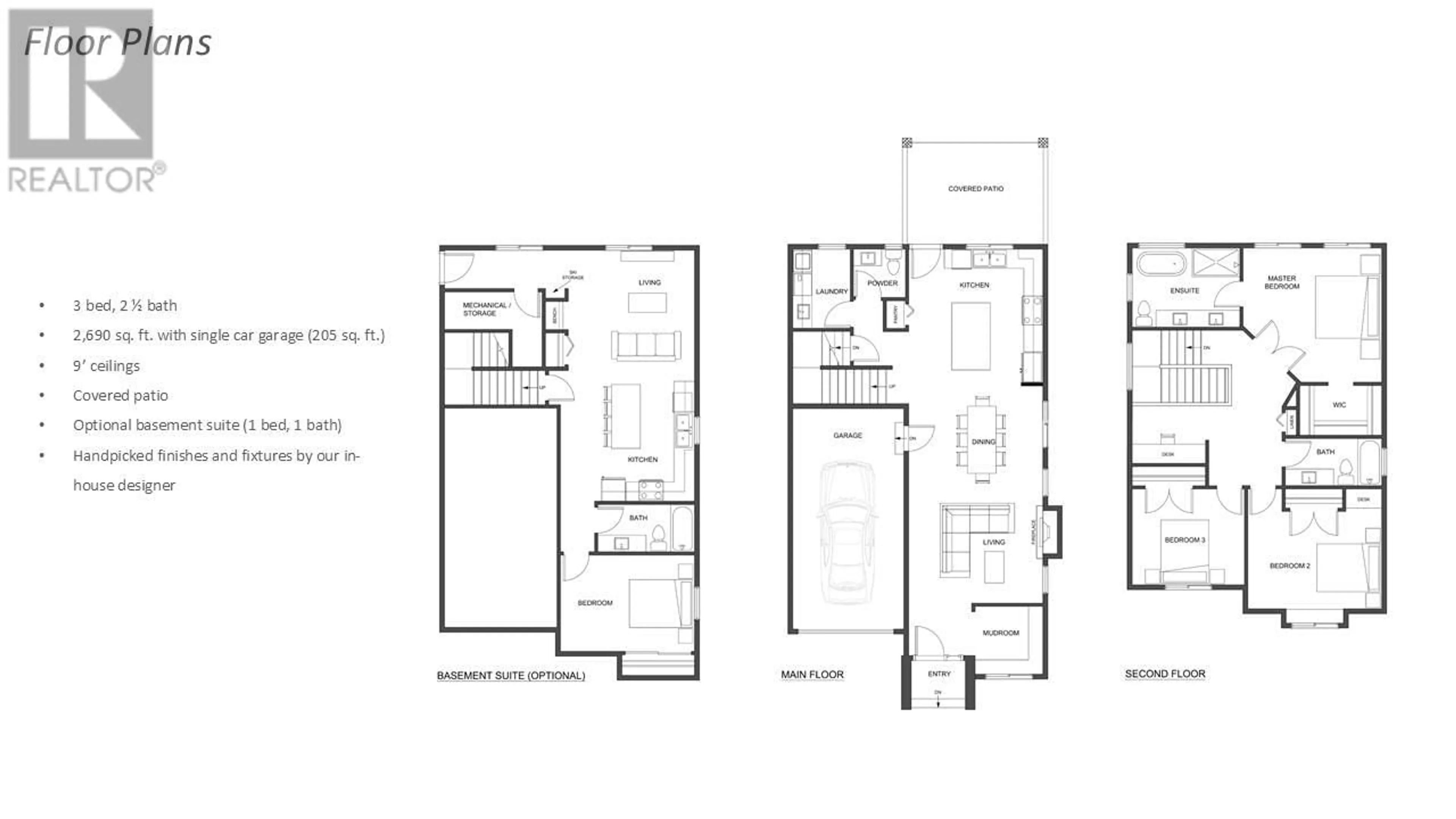 Floor plan for Lot 3 BLACK FOREST ROAD, Big White British Columbia V1P1P3