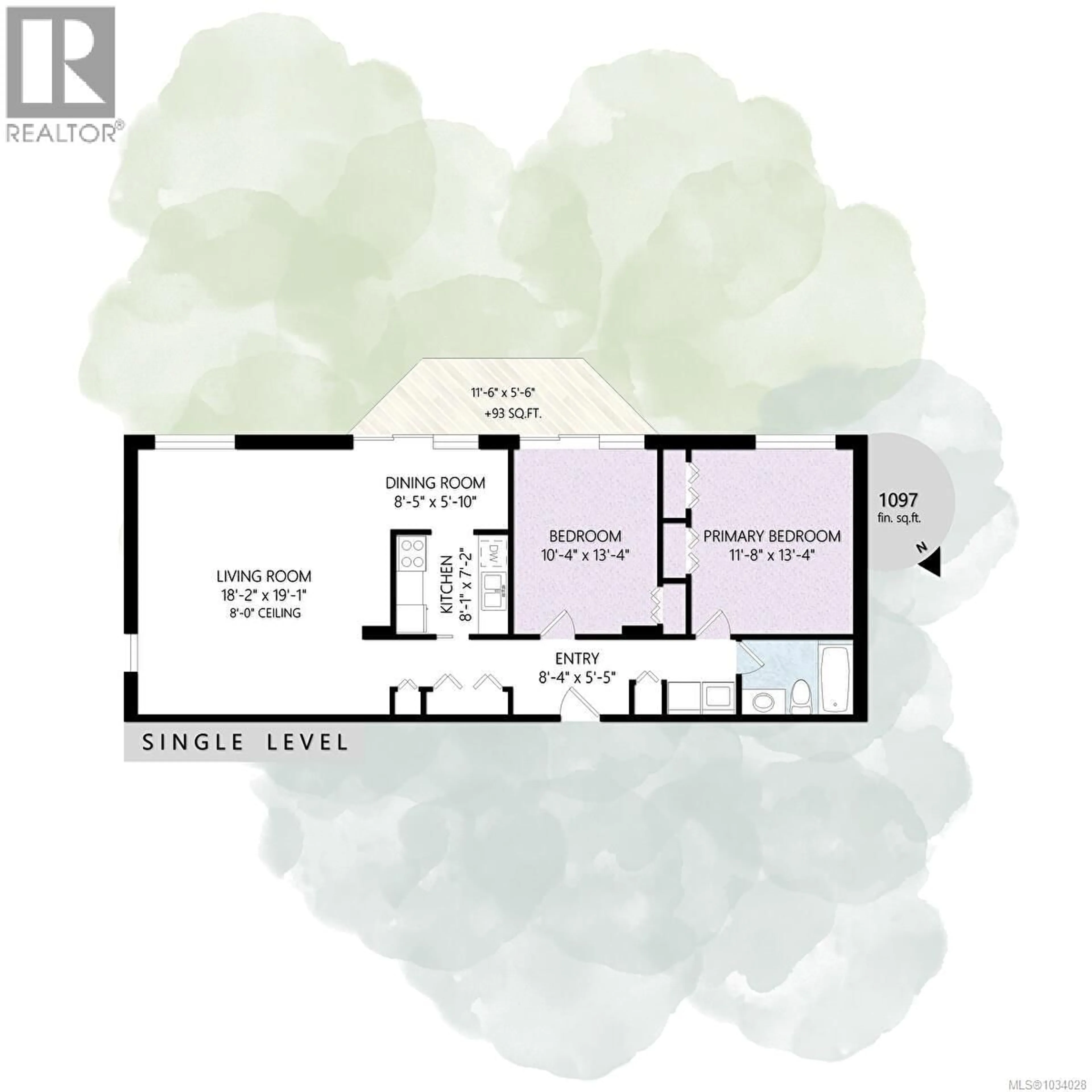Floor plan for 507 - 1148 GOODWIN STREET, Oak Bay British Columbia V8S5H2