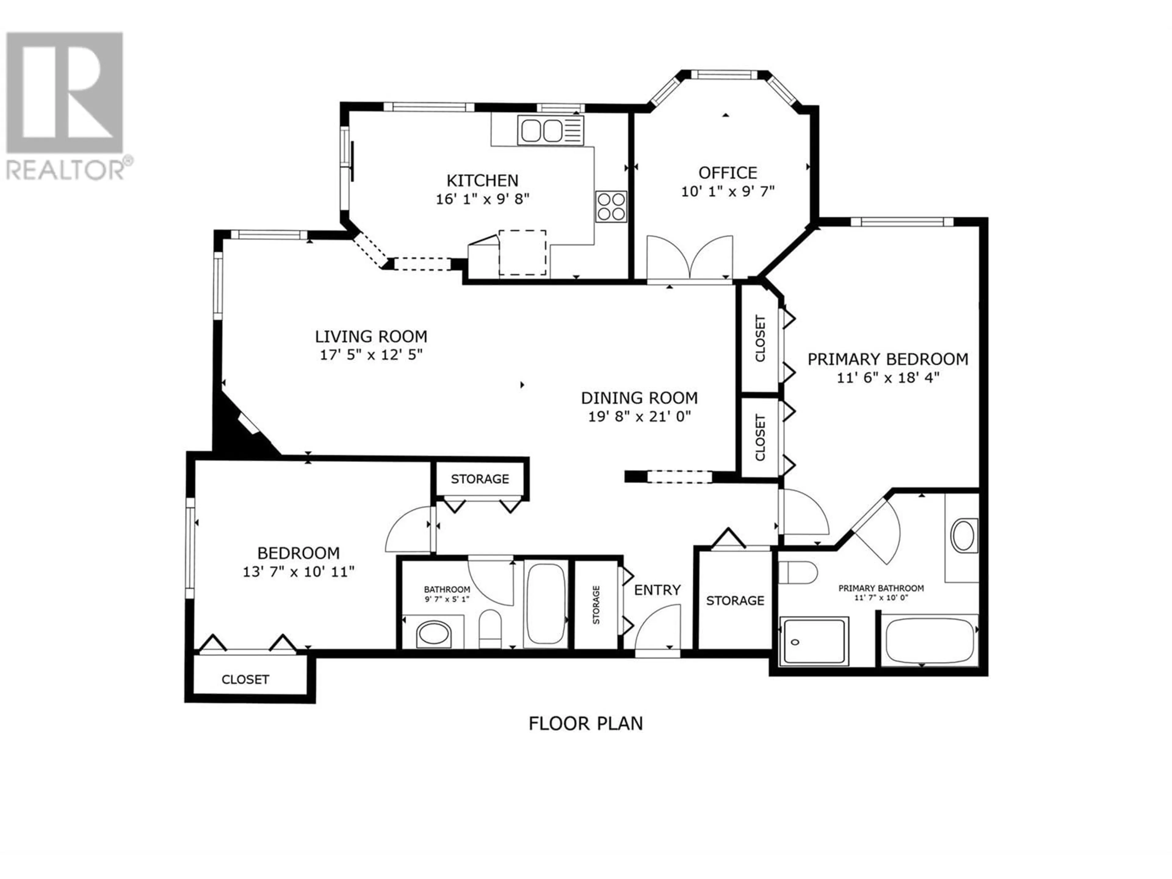 Floor plan for 304 - 3870 BROWN ROAD, West Kelowna British Columbia V4T2J5