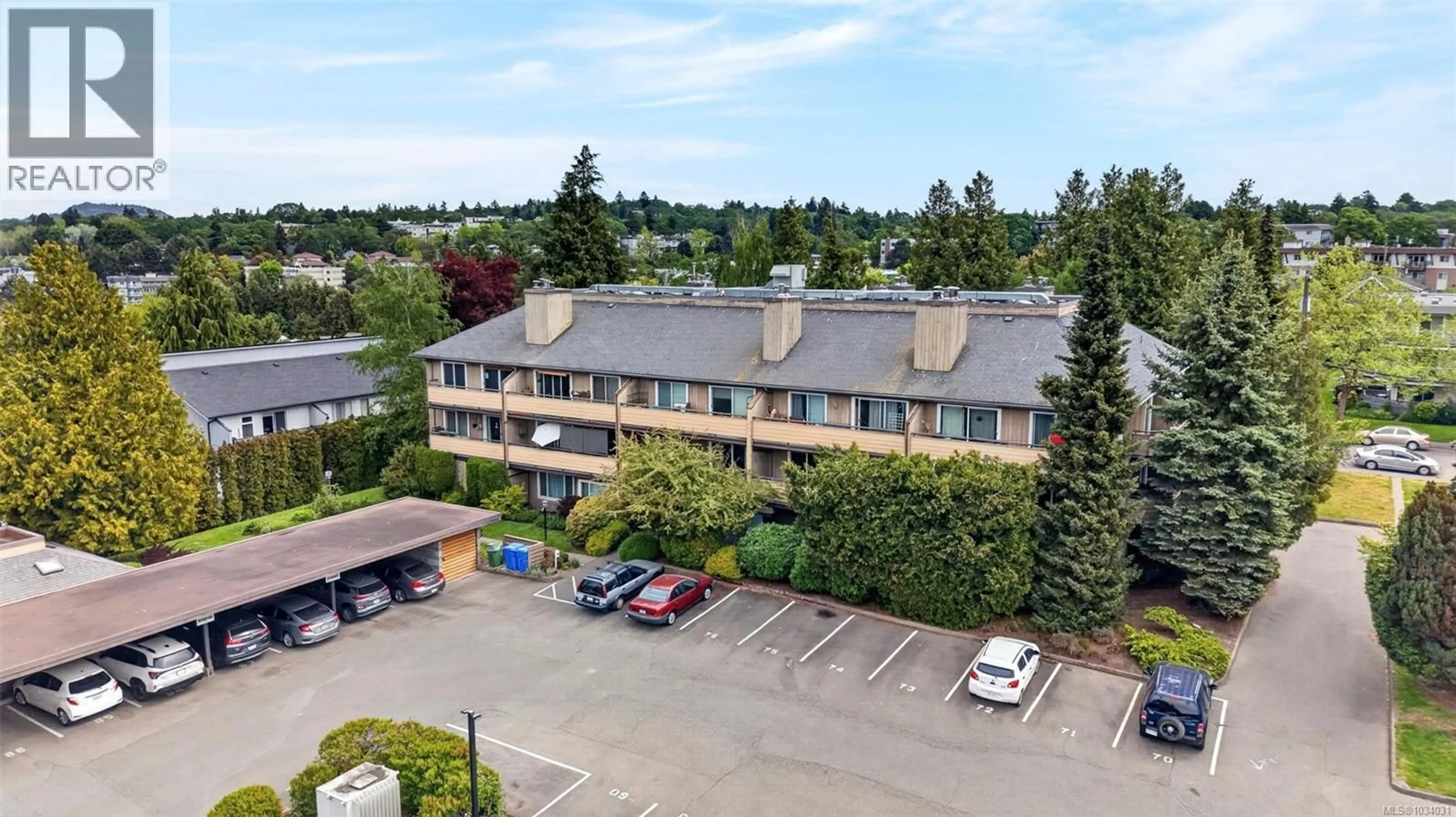 A pic from outside/outdoor area/front of a property/back of a property/a pic from drone, mountain view for 206 - 3225 ALDER STREET, Saanich British Columbia V8X1P3