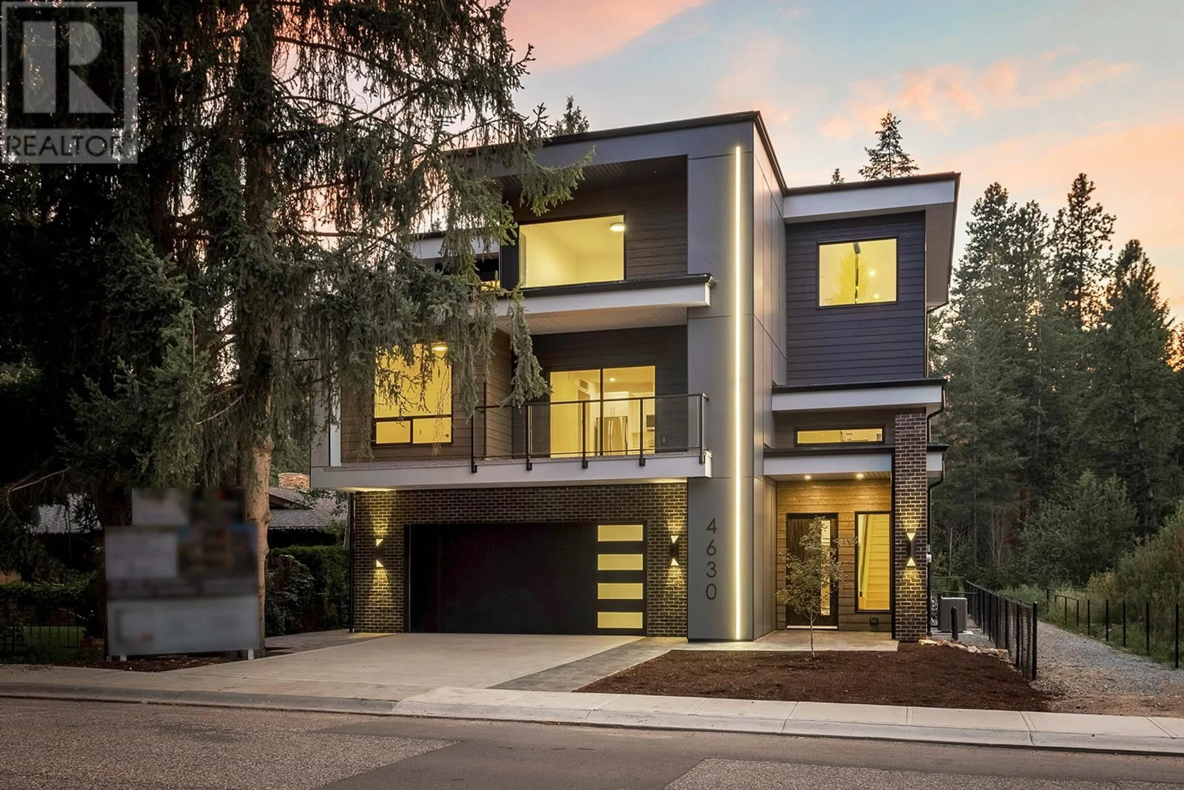 Home with brick exterior material, street for 4630 MCCLURE ROAD, Kelowna British Columbia V1W1L6