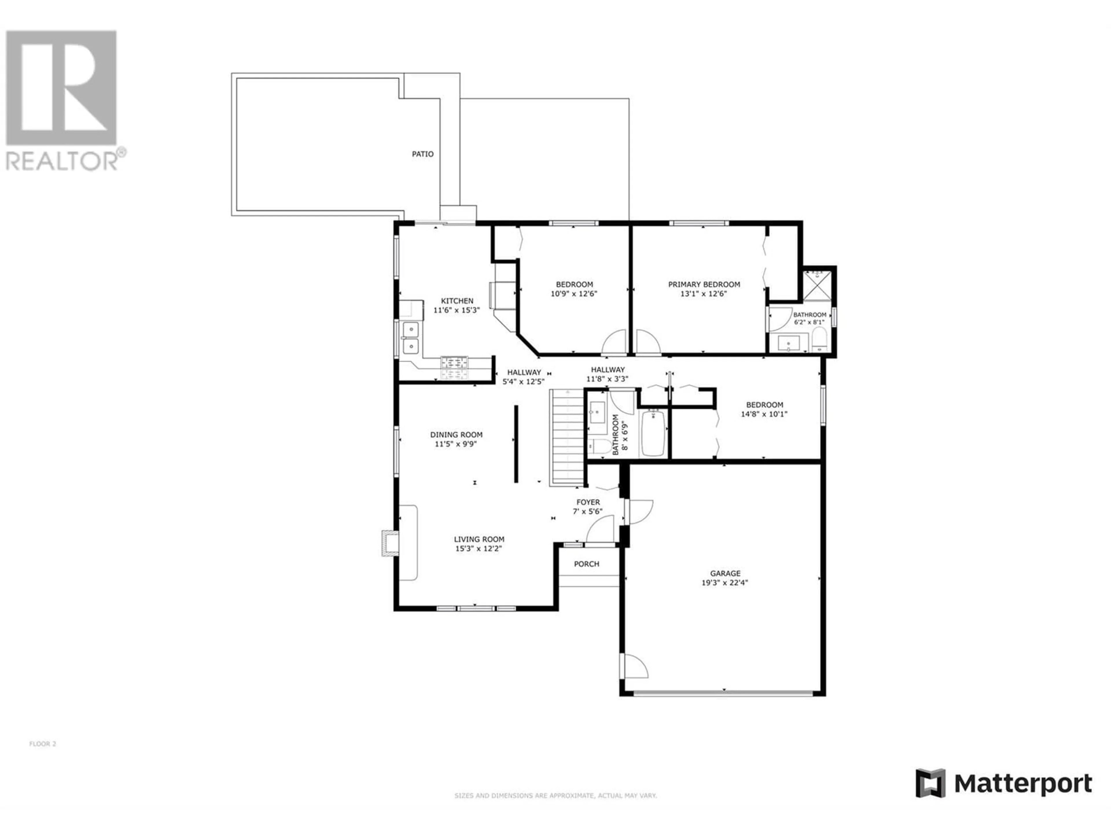 Floor plan for 2367 SHANNON WOODS DRIVE, West Kelowna British Columbia V4T2L9