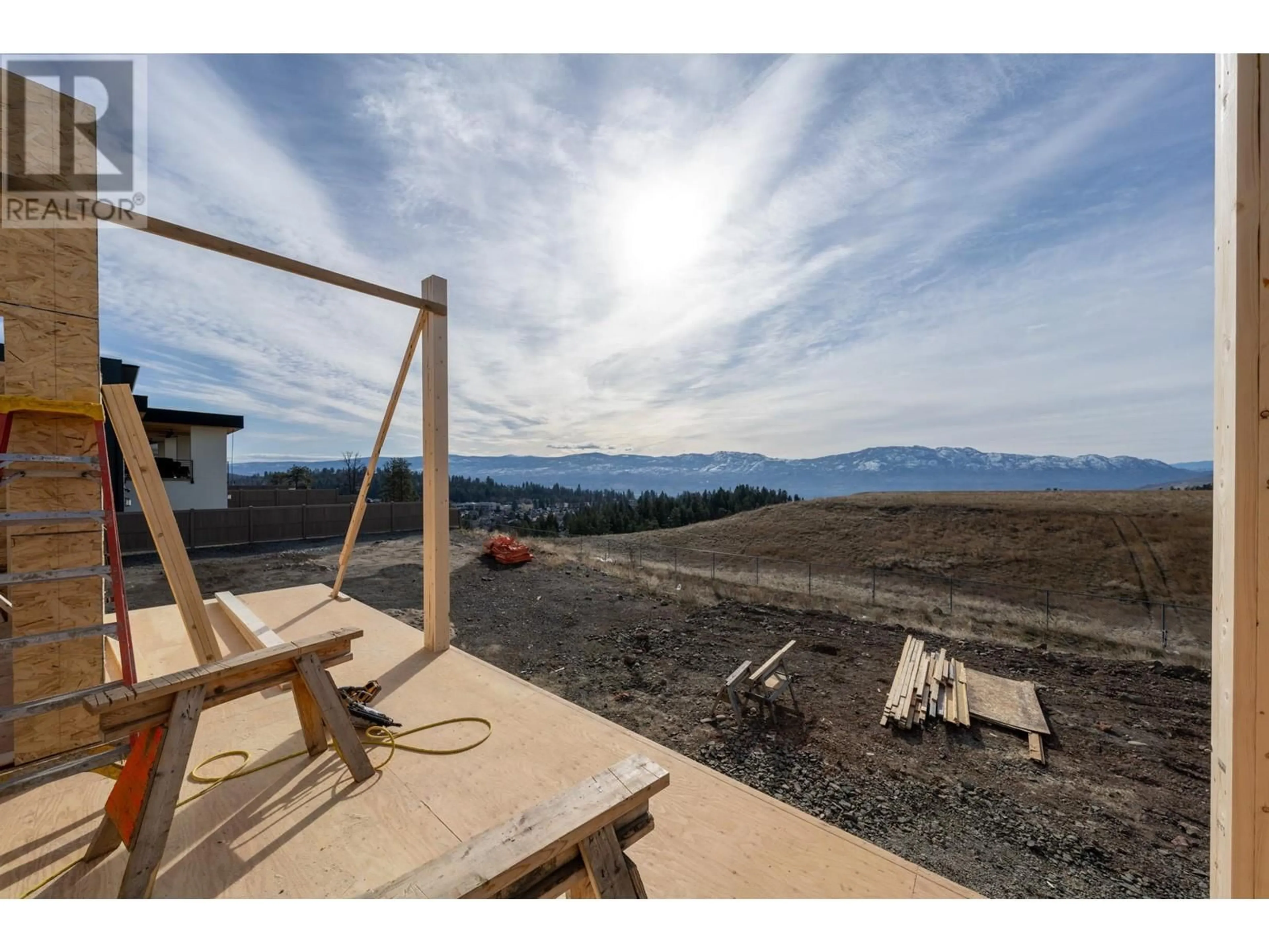 A pic from outside/outdoor area/front of a property/back of a property/a pic from drone, building for 2531 PINNACLE RIDGE DRIVE, West Kelowna British Columbia V4T0G4